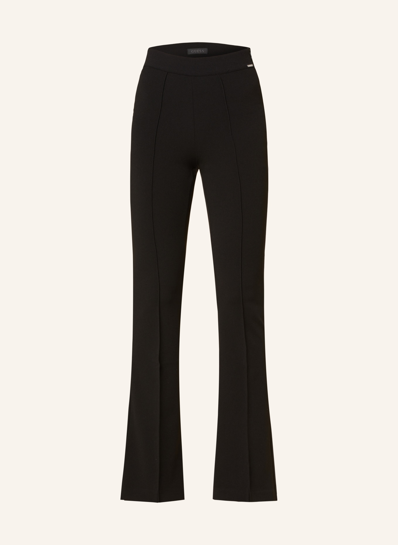 GUESS Bootcut trousers EVELINA, Color: BLACK (Image 1)