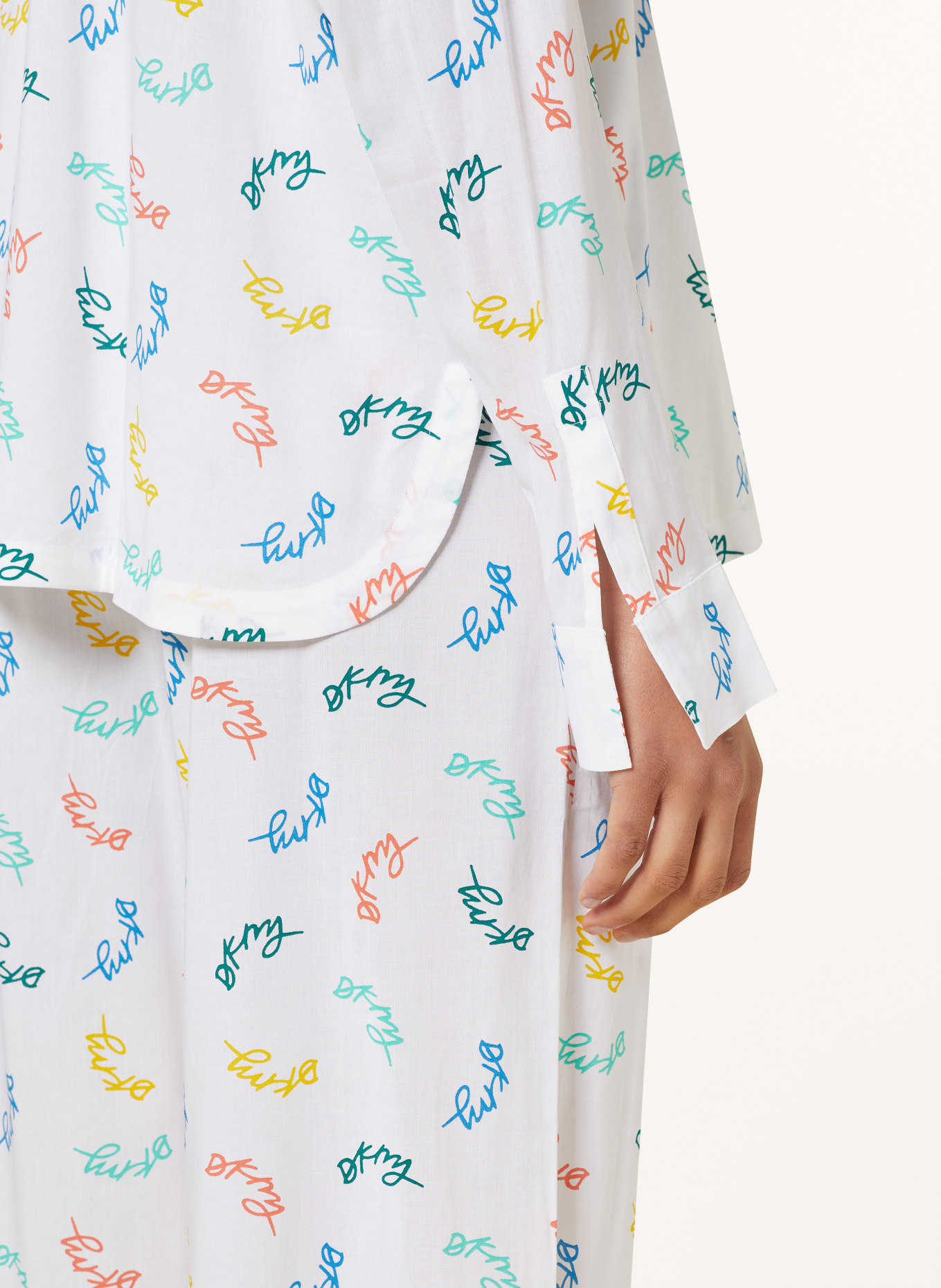 DKNY Schlafanzug, Farbe: WEISS/ ROT/ GRÜN (Bild 5)
