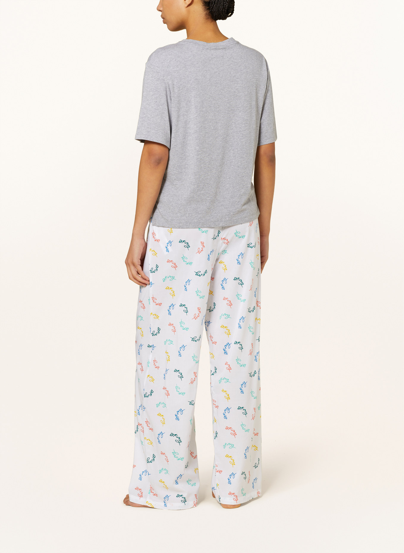 DKNY Pajamas, Color: GRAY/ WHITE/ RED (Image 3)