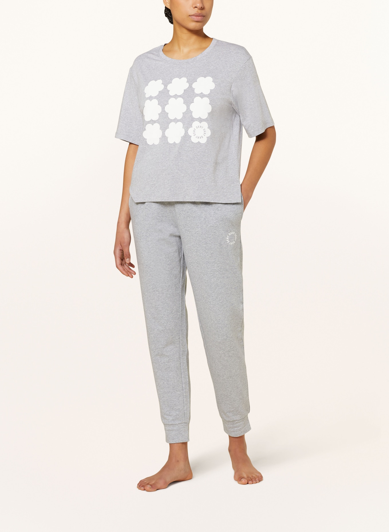 DKNY Pyžamové tričko, Barva: ŠEDÁ (Obrázek 2)