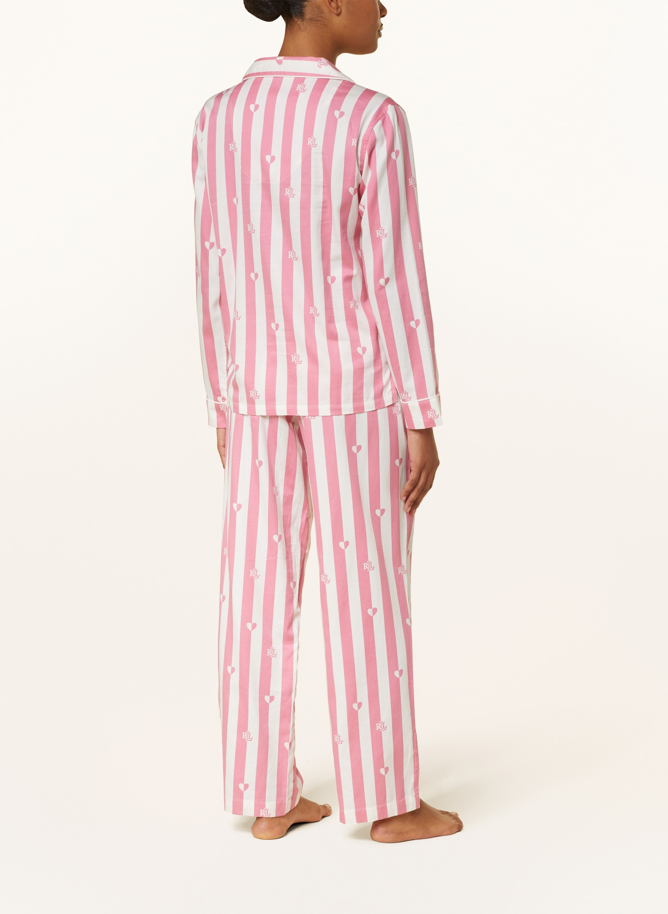 LAUREN RALPH LAUREN Pajamas, Color: PINK/ WHITE (Image 3)