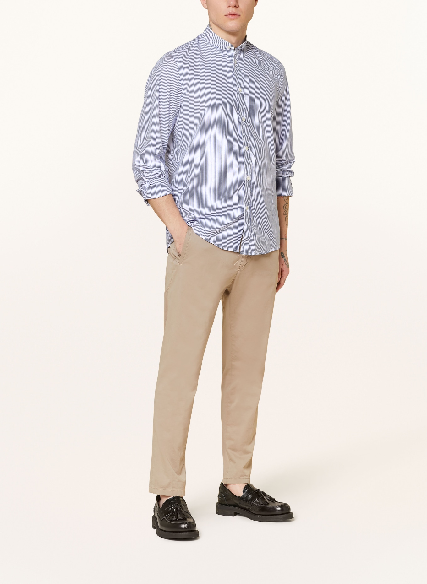 DRYKORN Shirt TALOC regular fit, Color: BLUE/ WHITE (Image 2)