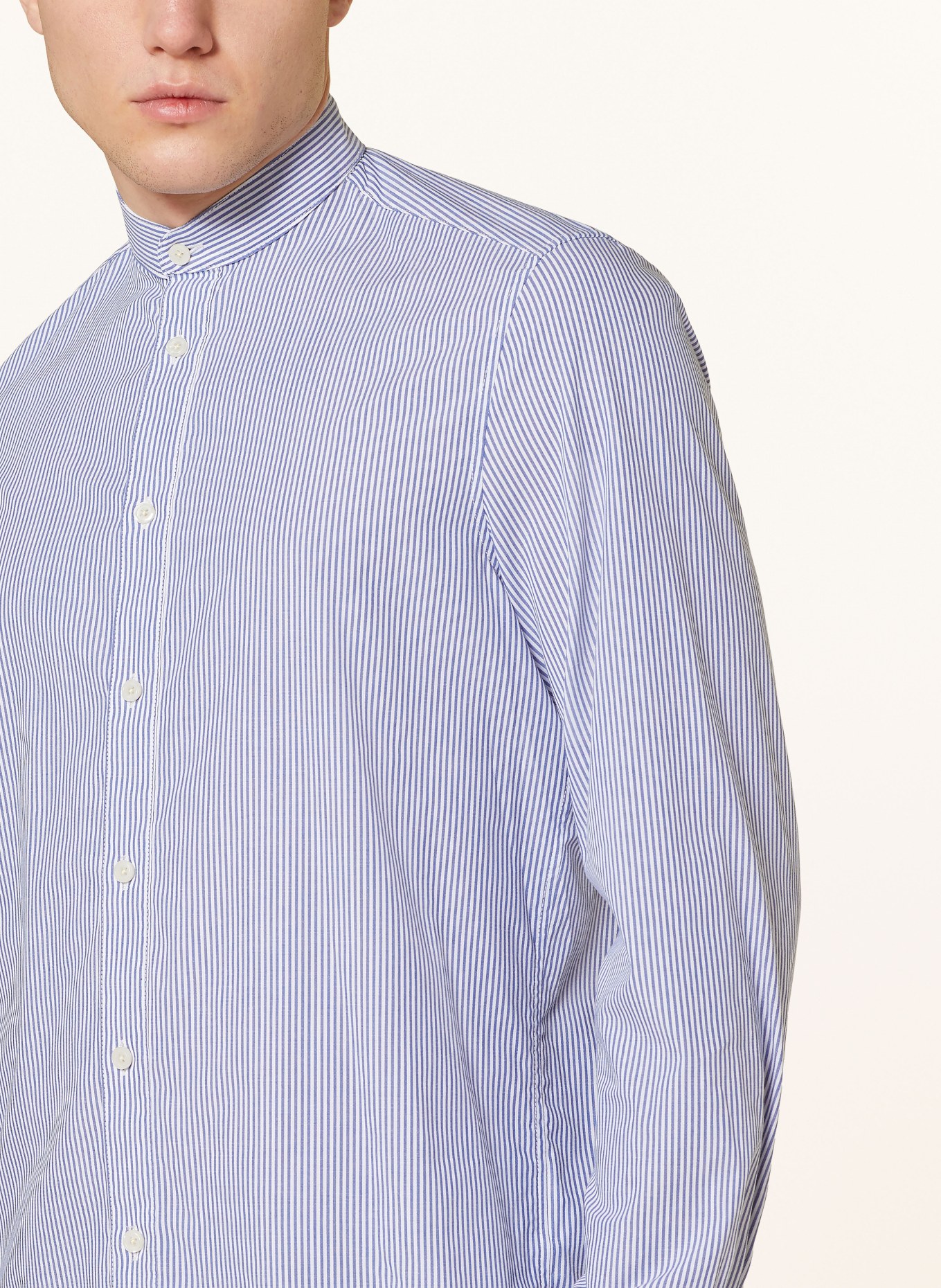 DRYKORN Shirt TALOC regular fit, Color: BLUE/ WHITE (Image 4)
