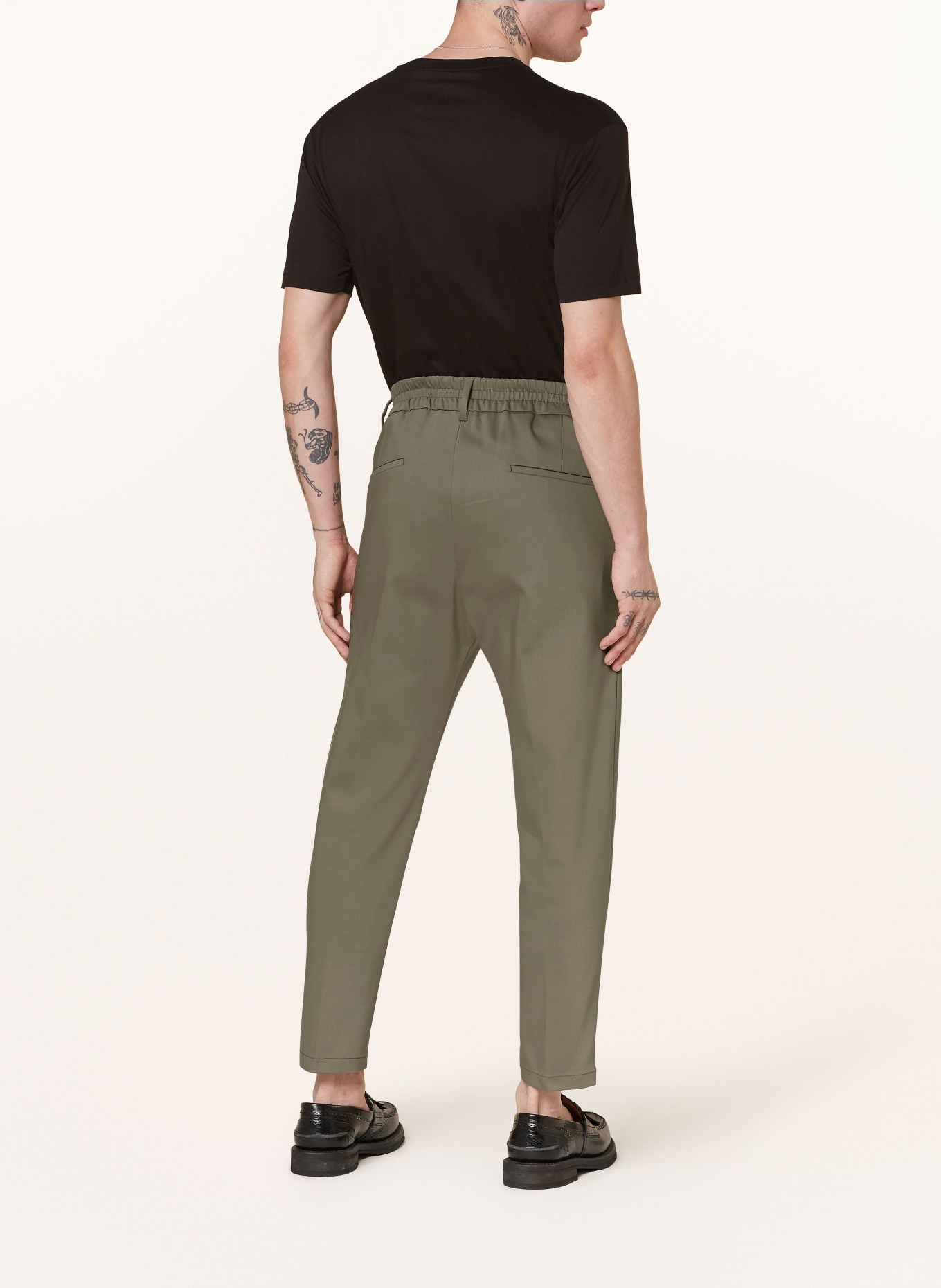 DRYKORN Oblekové kalhoty CHASY Extra Slim Fit, Barva: 2109 grün (Obrázek 4)