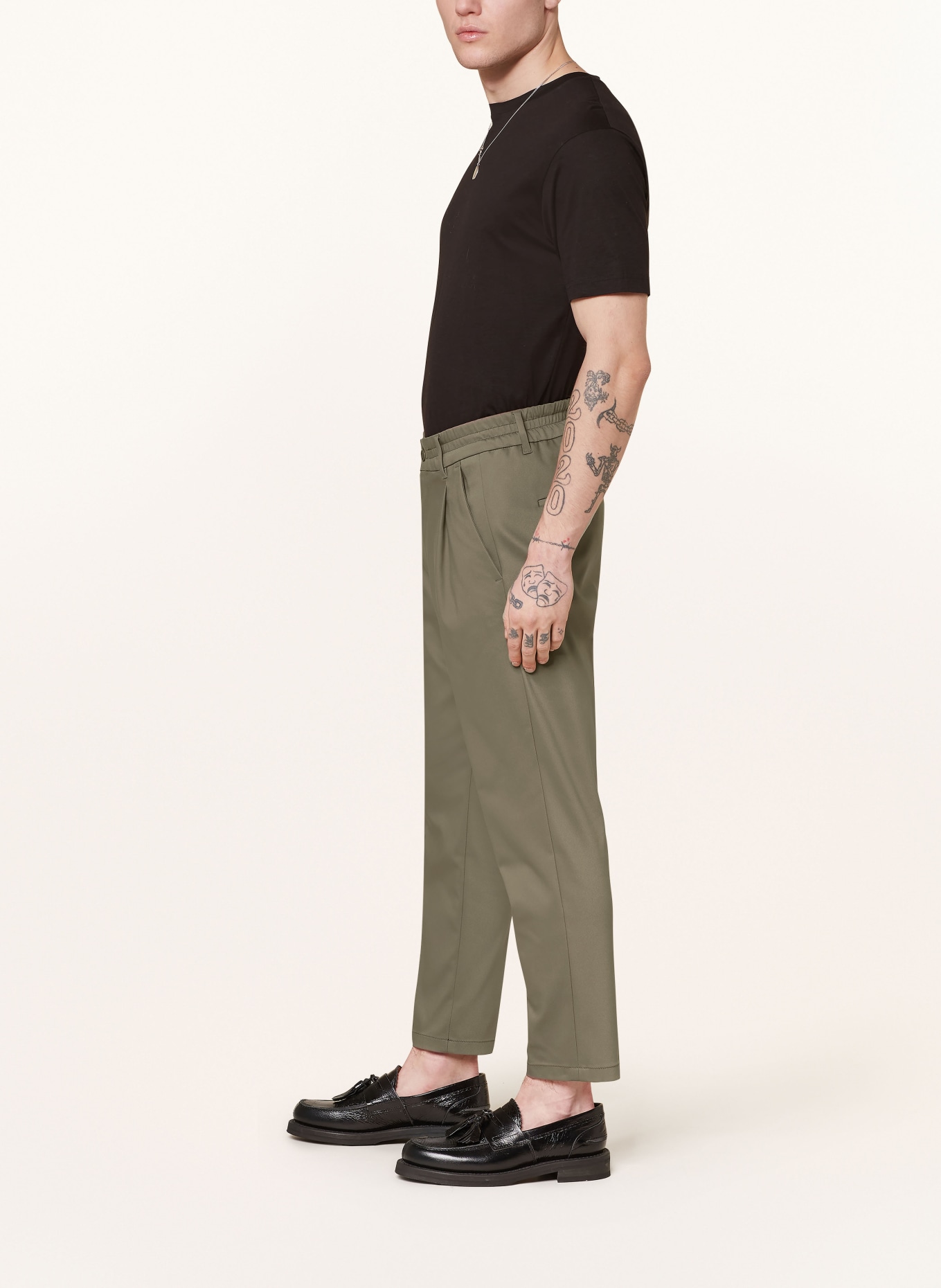 DRYKORN Oblekové kalhoty CHASY Extra Slim Fit, Barva: 2109 grün (Obrázek 5)