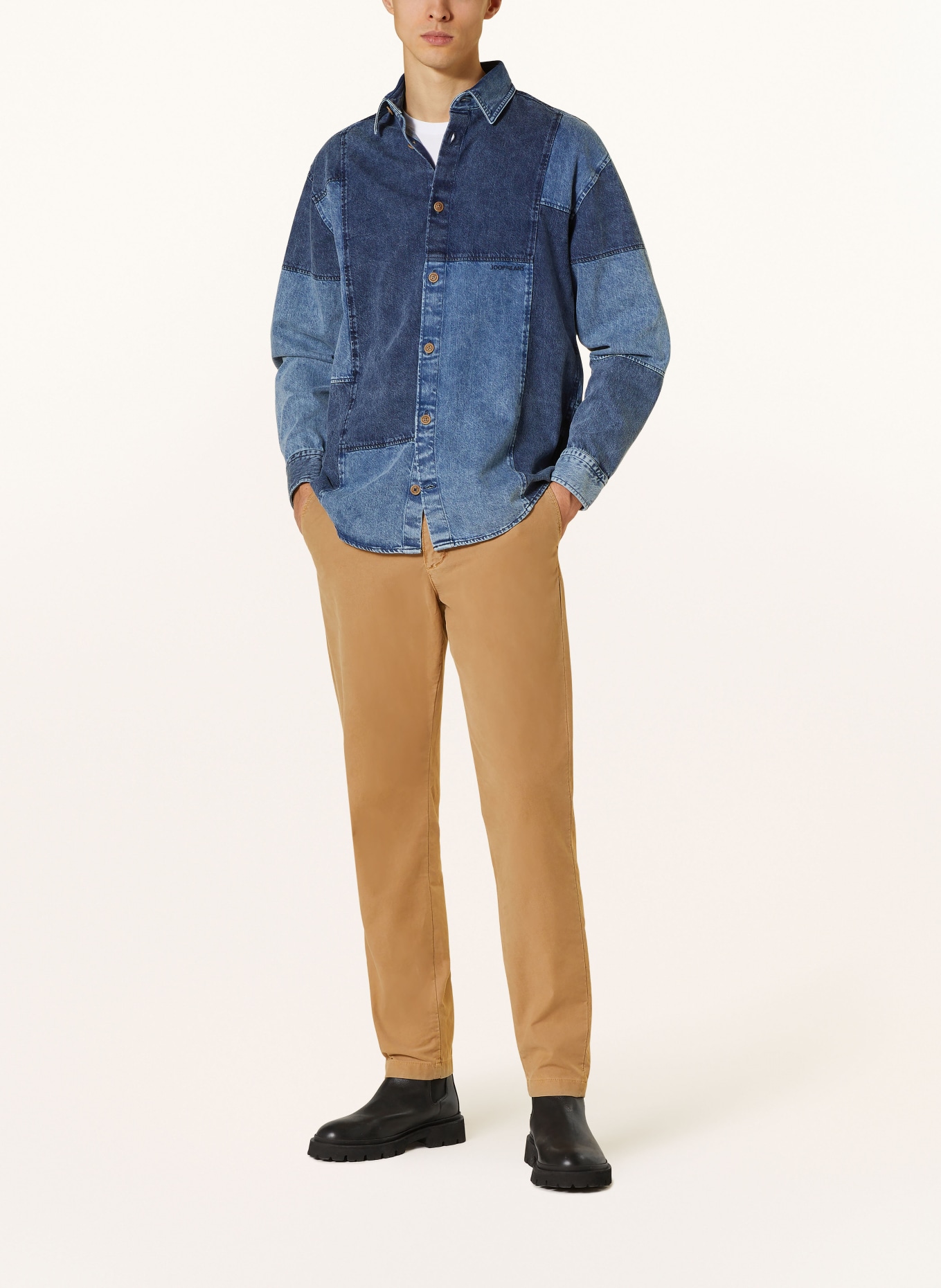 JOOP! JEANS Koszula jeansowa HERMEN comfort fit, Kolor: NIEBIESKI (Obrazek 2)