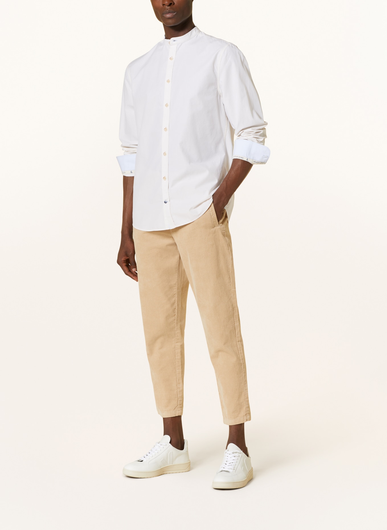 COLOURS & SONS Shirt casual fit, Color: ECRU (Image 2)