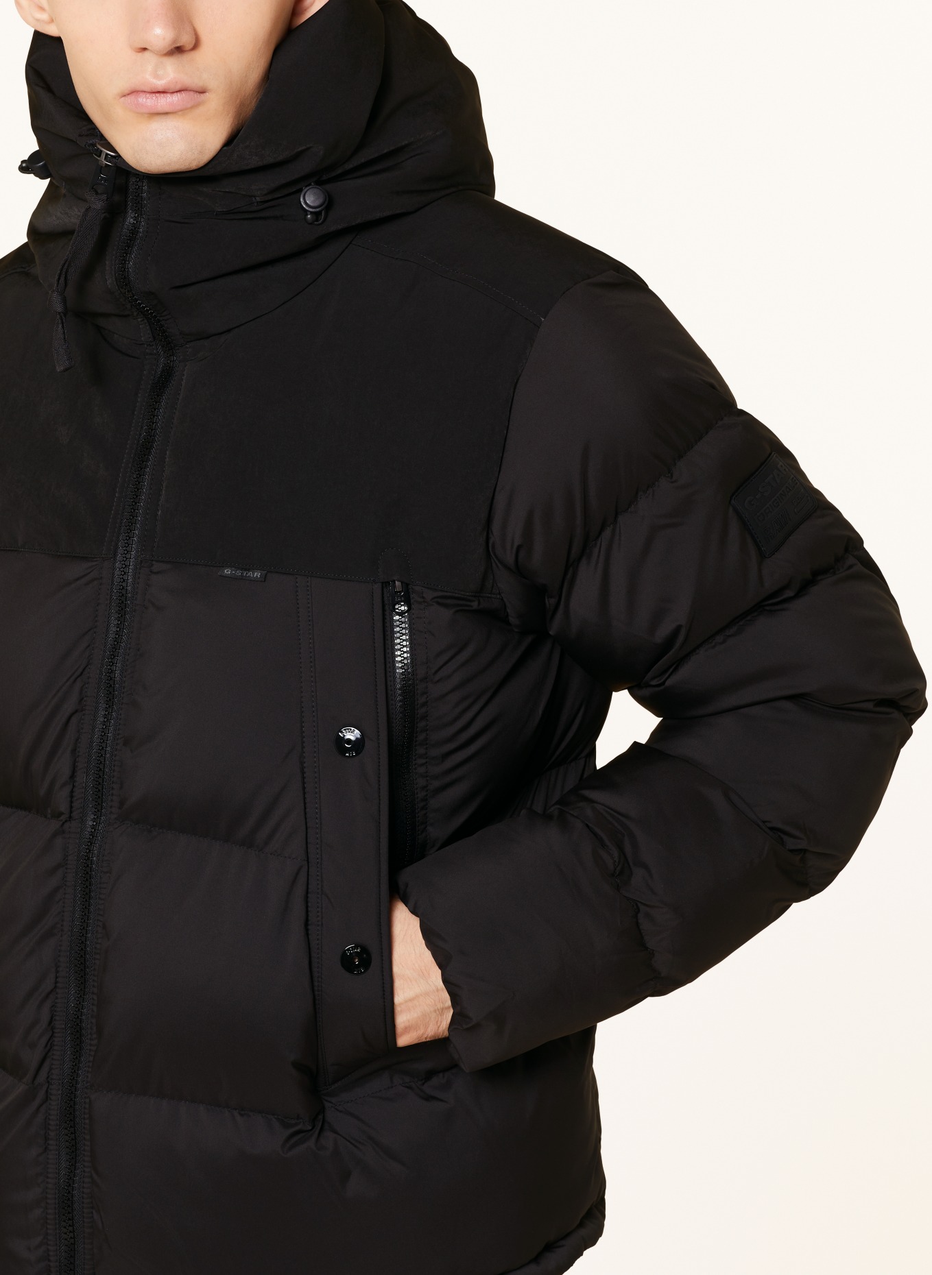G-Star RAW Quilted jacket EXPEDITION, Color: BLACK (Image 5)