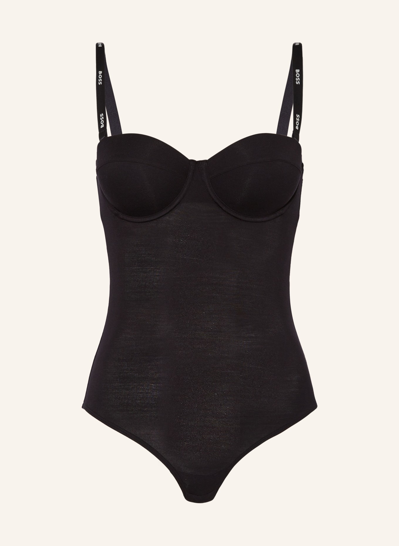 BOSS Underwired bodysuit, Color: BLACK (Image 1)