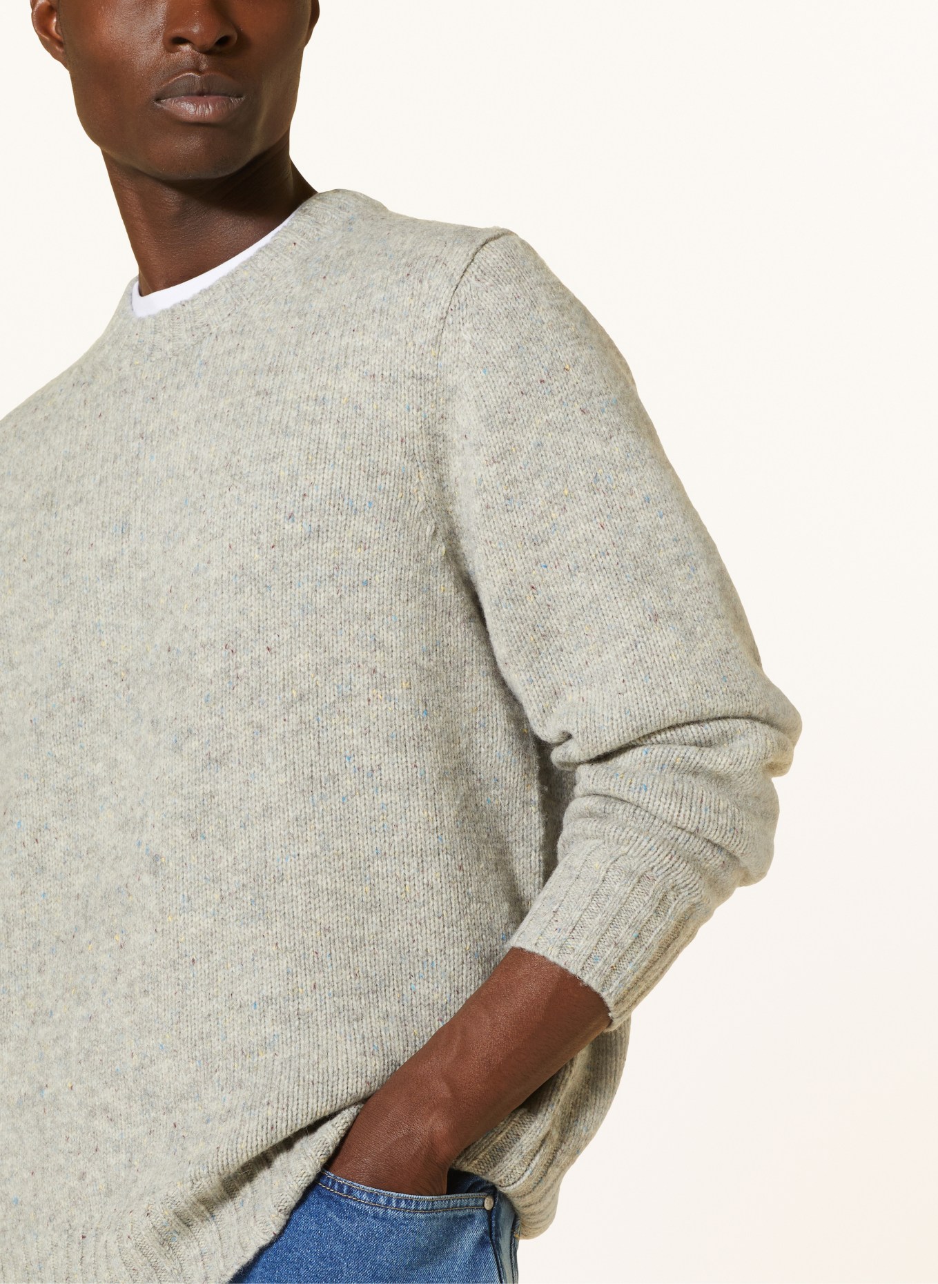 LES DEUX Sweater GARY, Color: GRAY (Image 4)