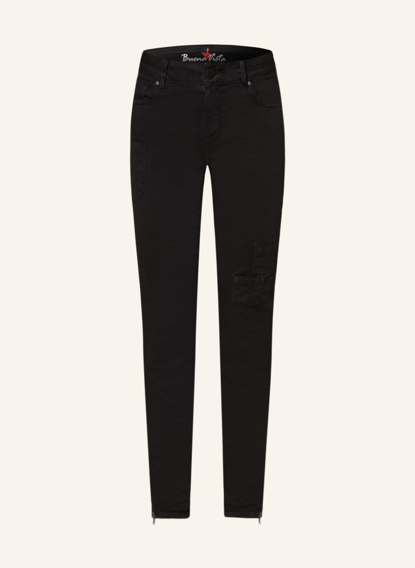 Buena Vista 7/8 jeans, Color: 014 BLACK (Image 1)