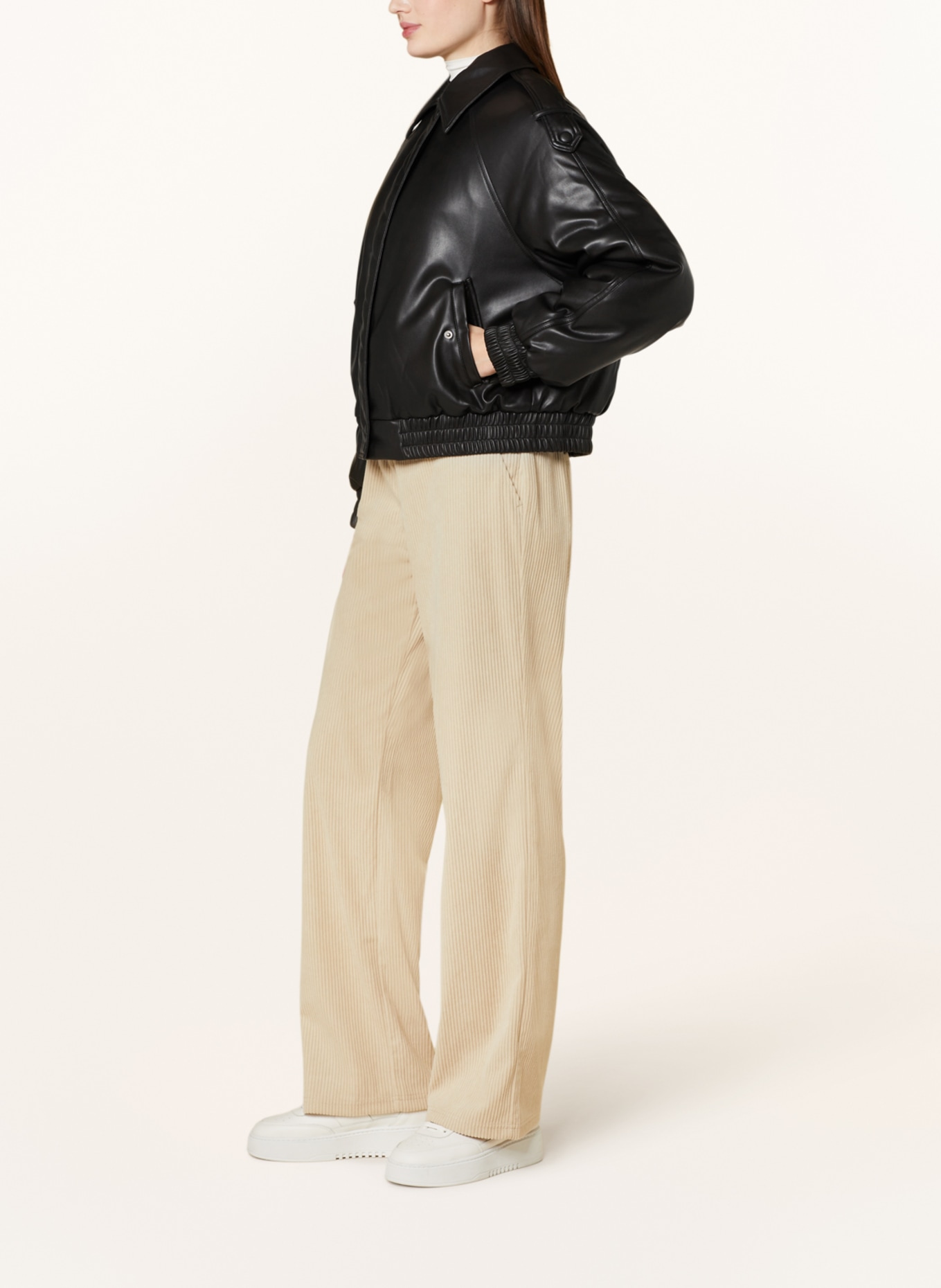 Buena Vista Corduroy trousers LISA, Color: CREAM (Image 4)