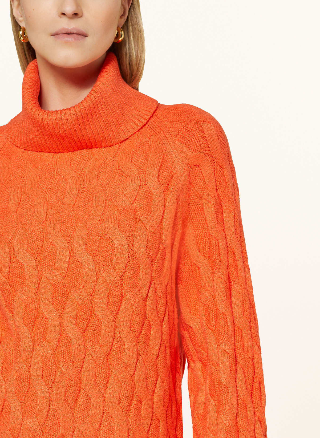 comma Sweater, Color: ORANGE (Image 4)
