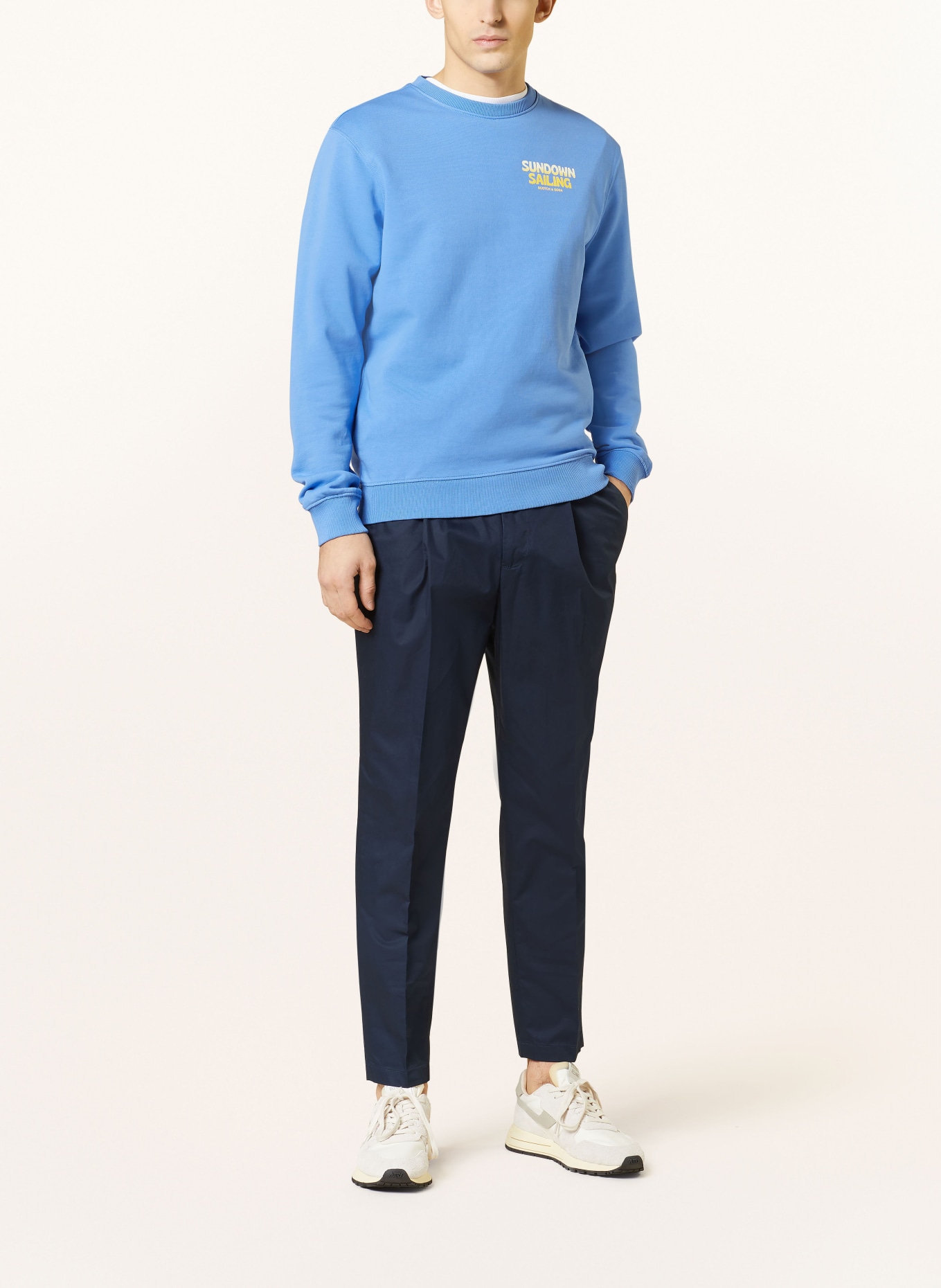 SCOTCH & SODA Sweatshirt, Color: BLUE (Image 3)