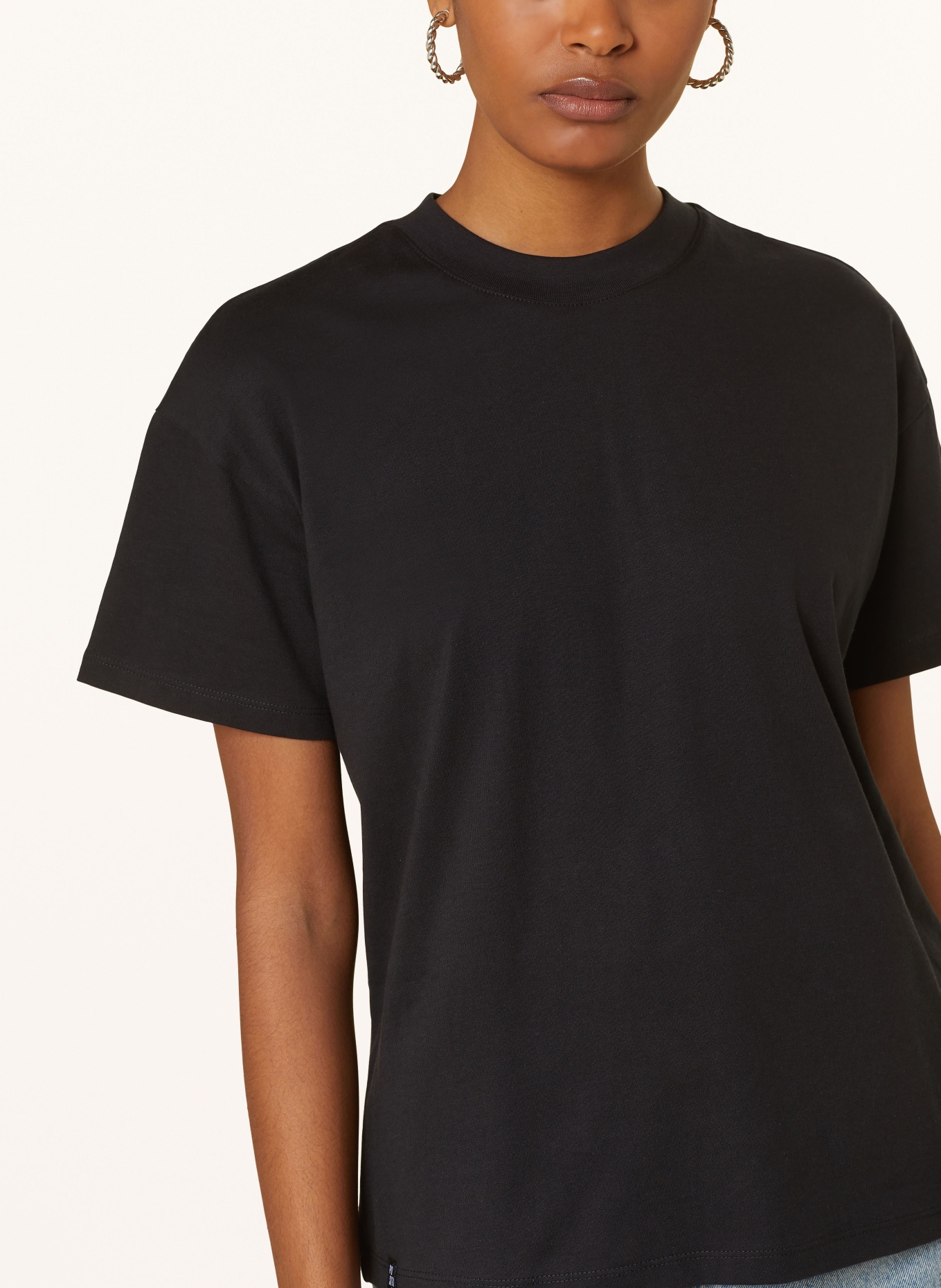 ONLY T-shirt, Color: BLACK (Image 4)