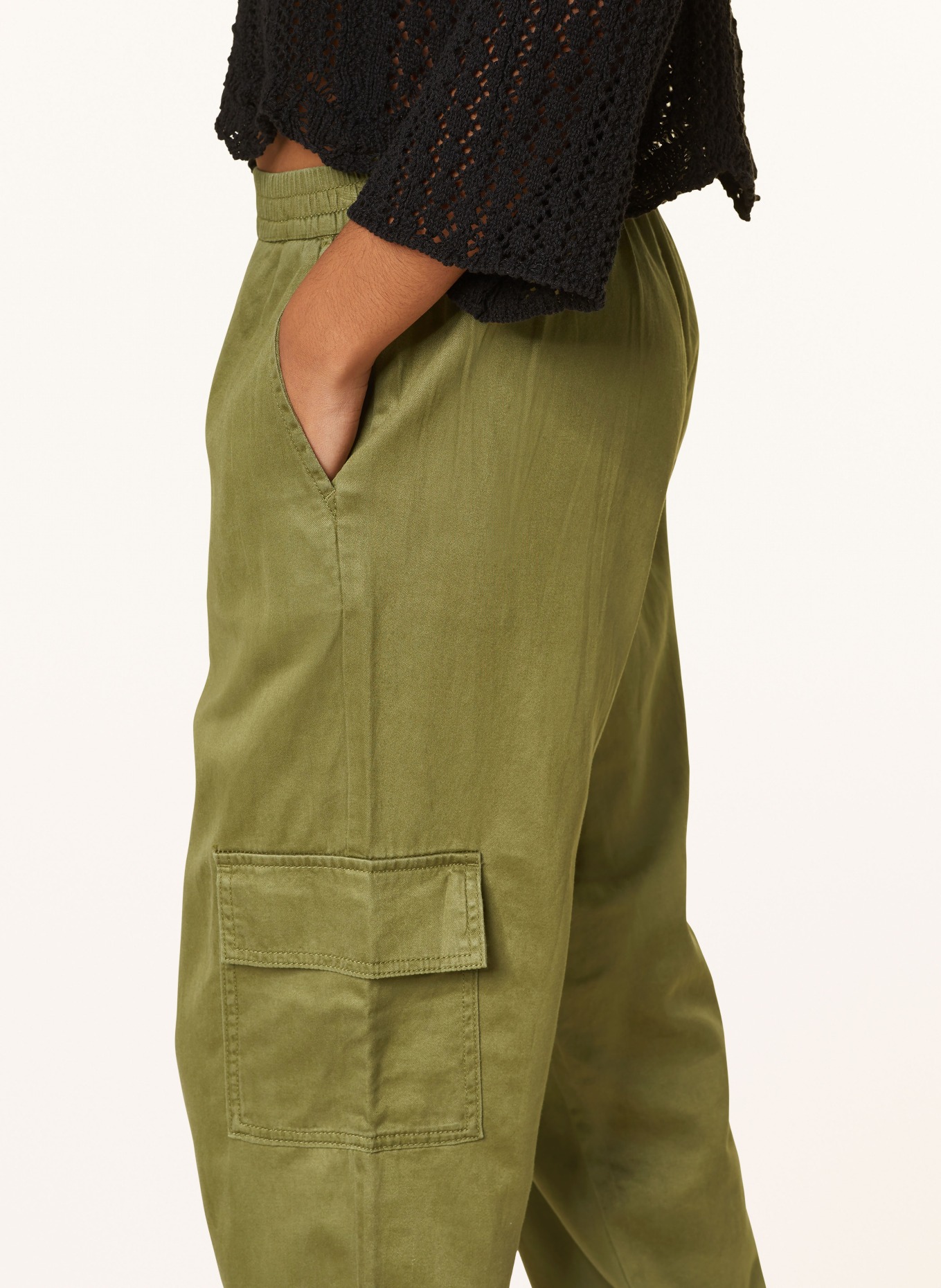 ONLY Cargo pants, Color: OLIVE (Image 5)
