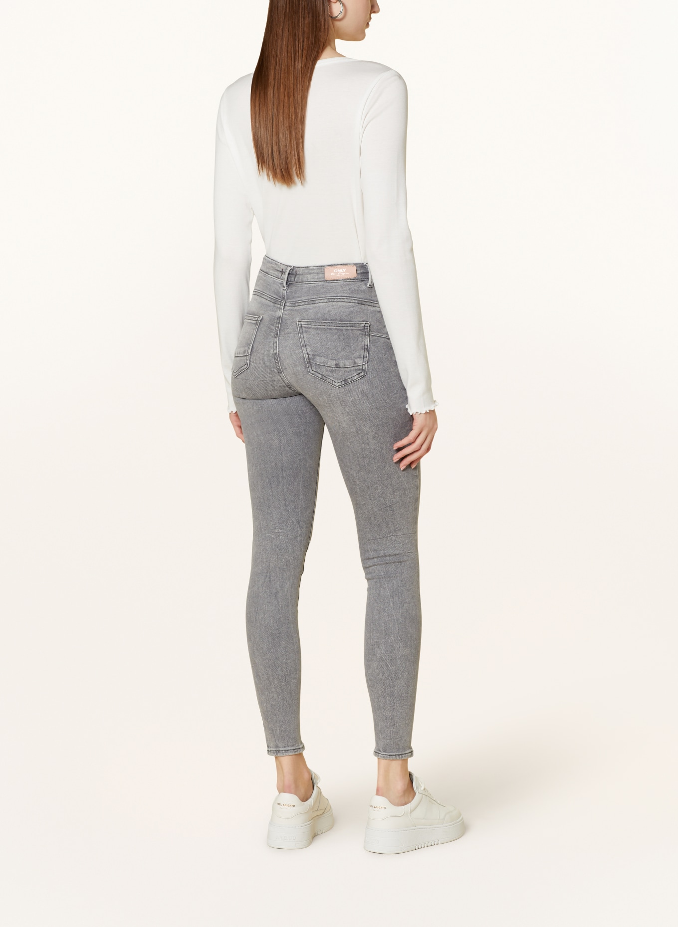 ONLY Skinny Jeans, Farbe: GREY DENIM (Bild 3)