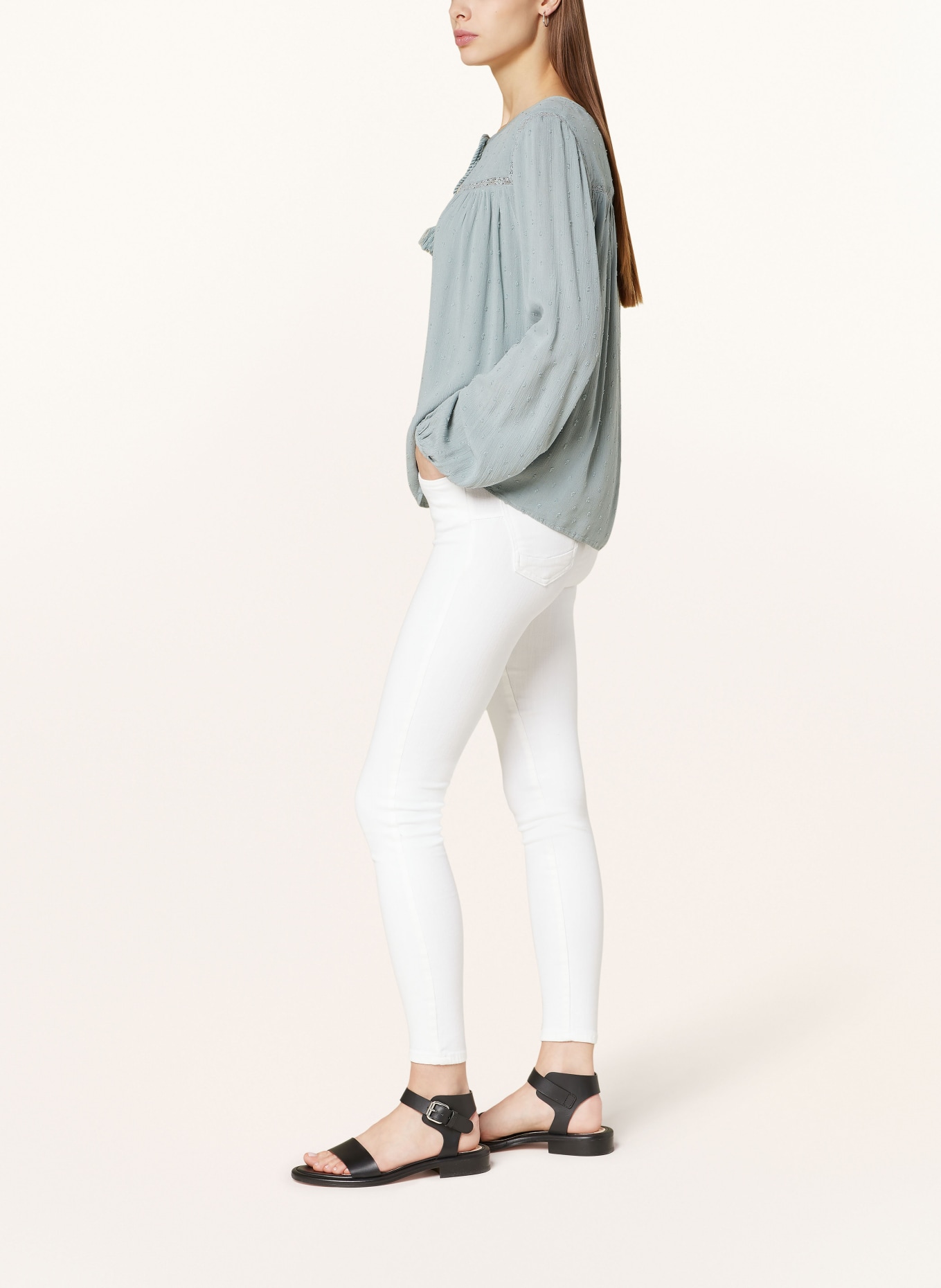 ONLY Skinny jeans, Color: WHITE (Image 4)