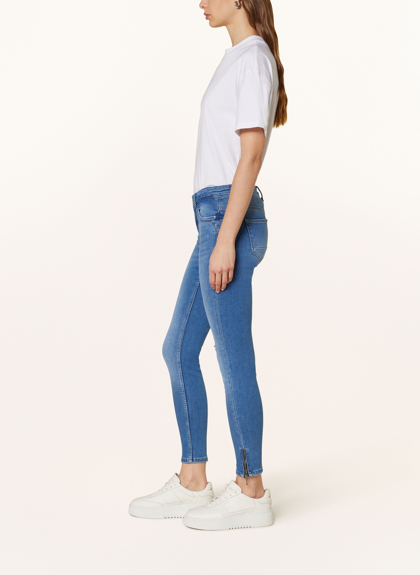 ONLY Skinny Jeans, Farbe: light medium blue denim (Bild 3)