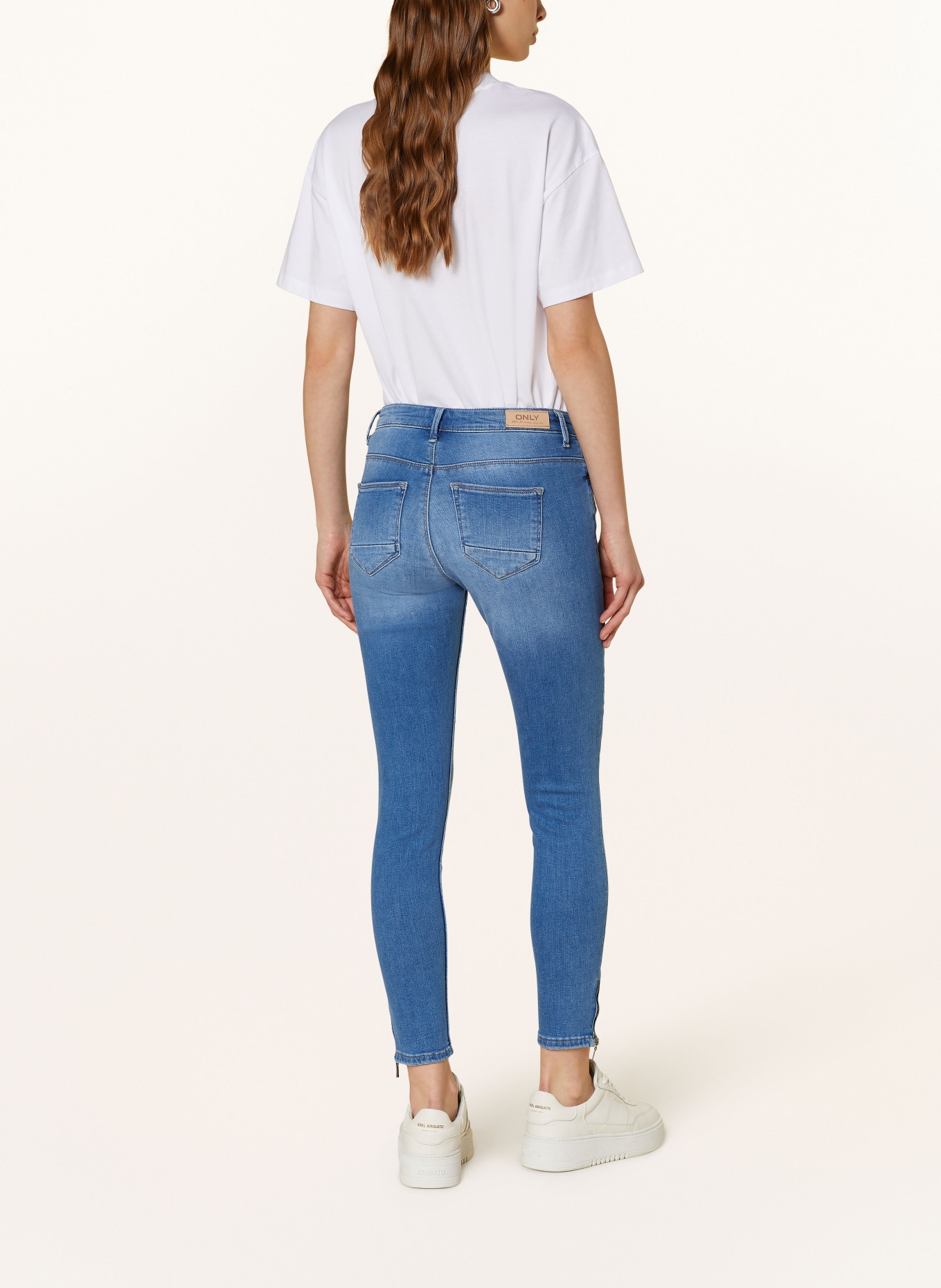 ONLY Skinny jeans, Color: light medium blue denim (Image 4)
