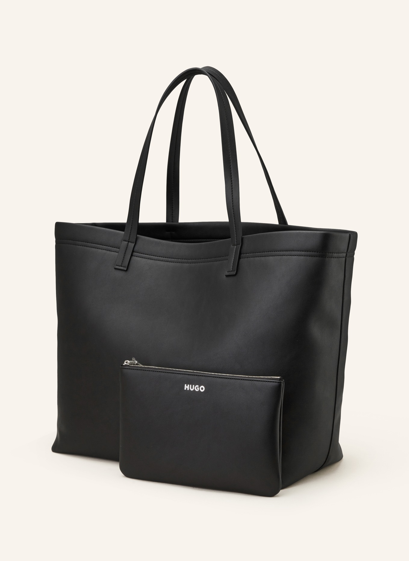 HUGO Shopper BEL with pouch, Color: BLACK (Image 2)