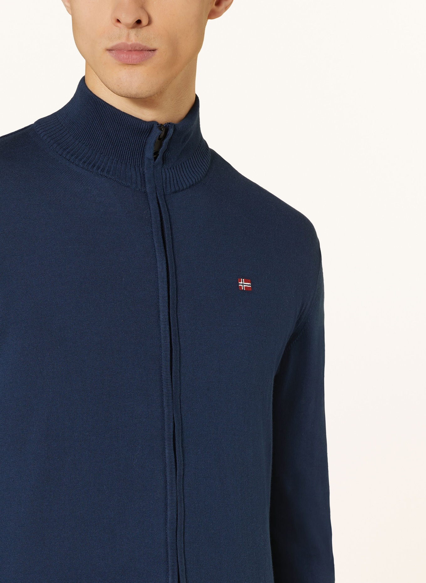 NAPAPIJRI Cardigan DECATUR FZ: DARK BLUE