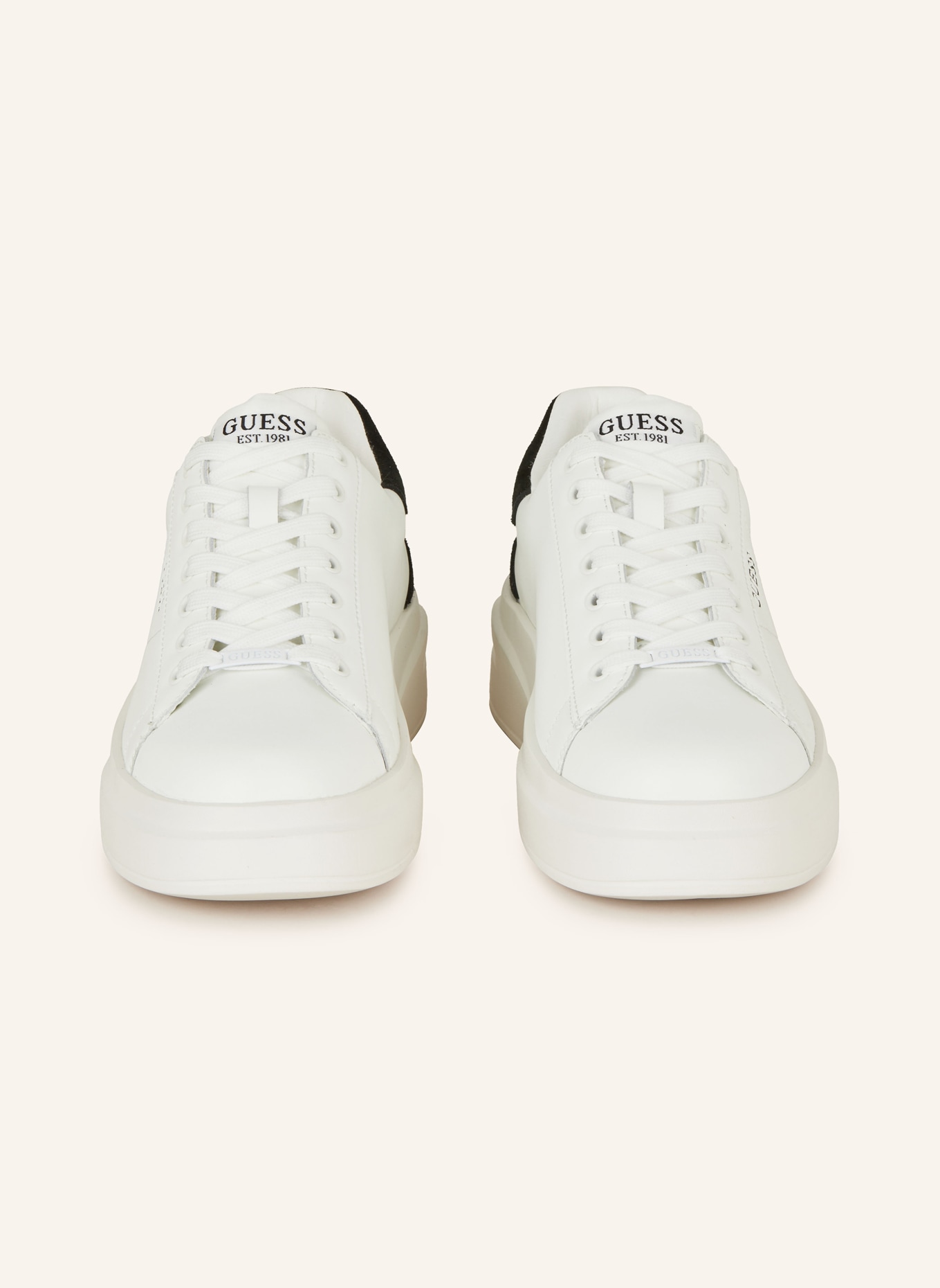 GUESS Sneakers ELBINA, Color: WHITE/ BLACK (Image 3)