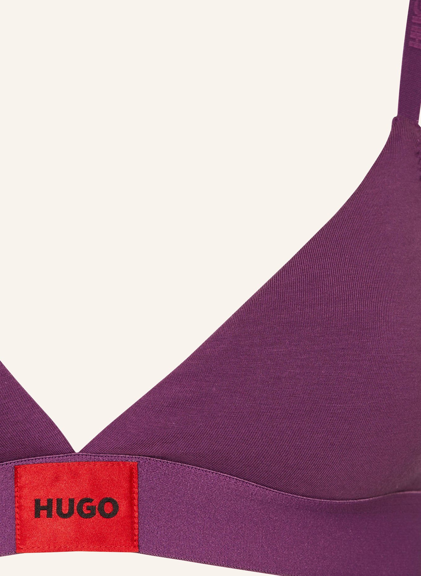 HUGO Triangle bra RED LABEL, Color: PURPLE (Image 3)