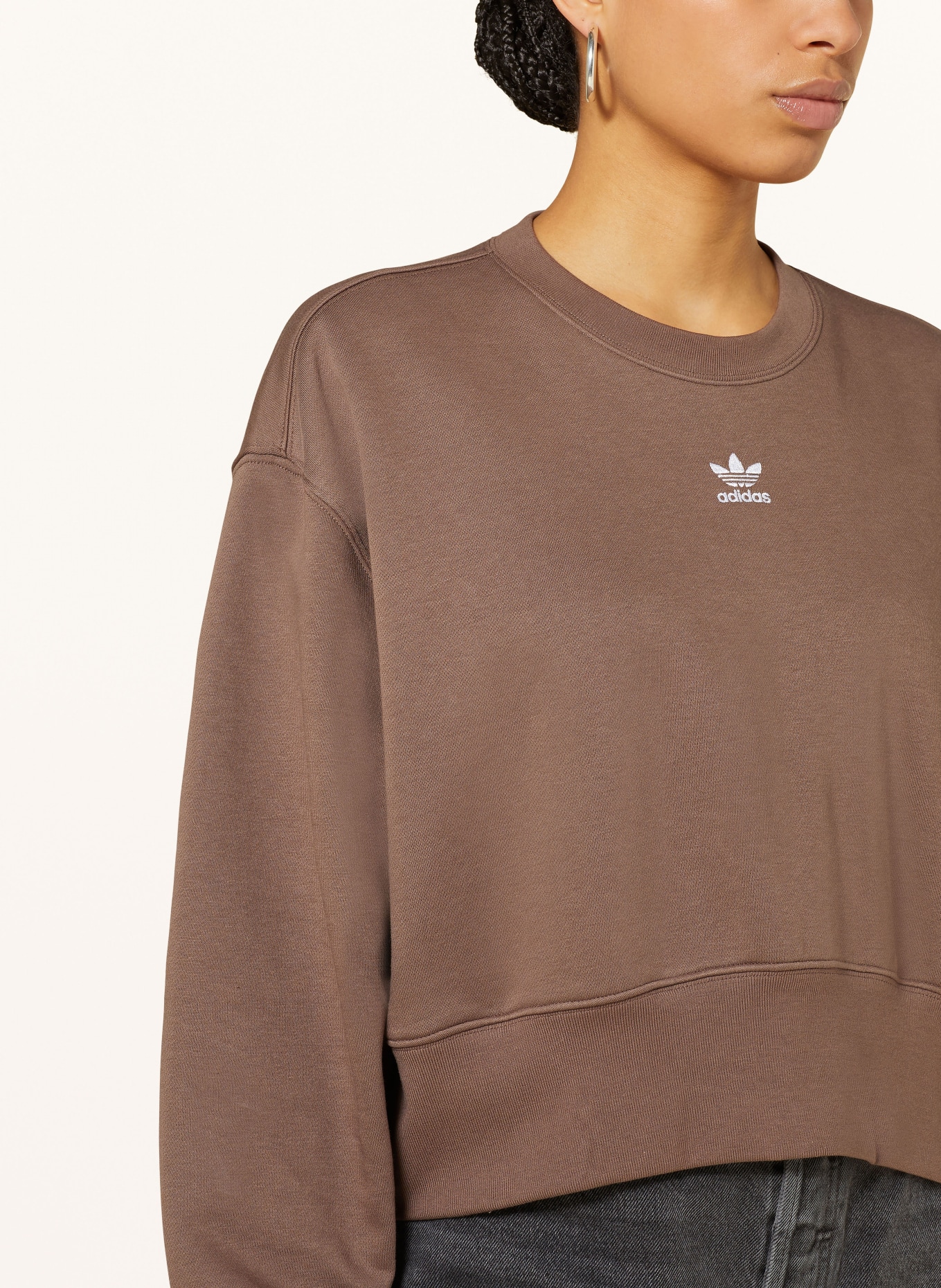 adidas Originals Sweatshirt, Color: BROWN (Image 4)