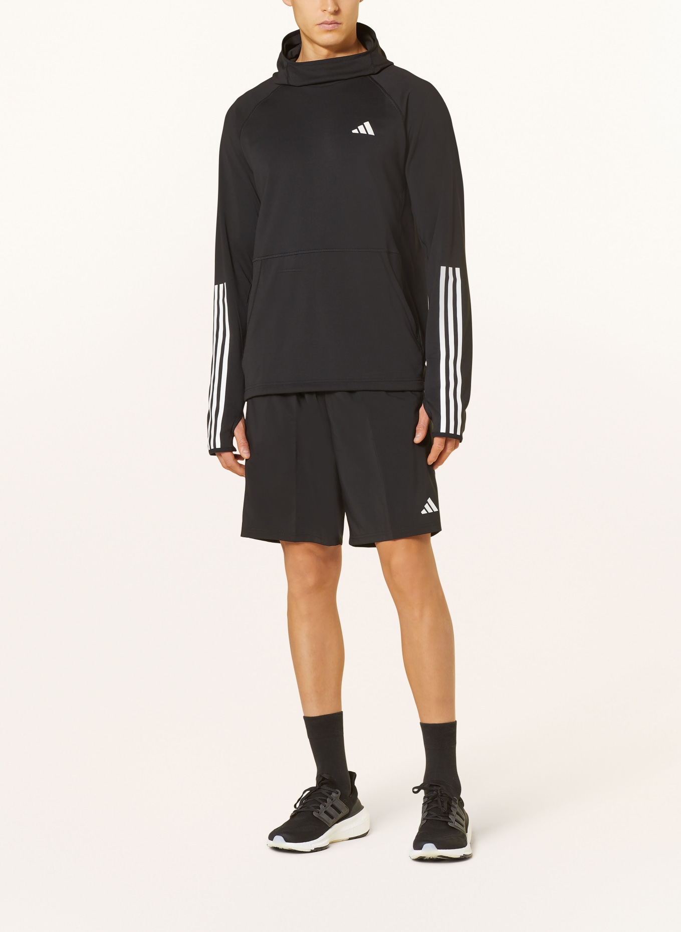 adidas Hoodie OWN THE RUN, Color: BLACK (Image 2)