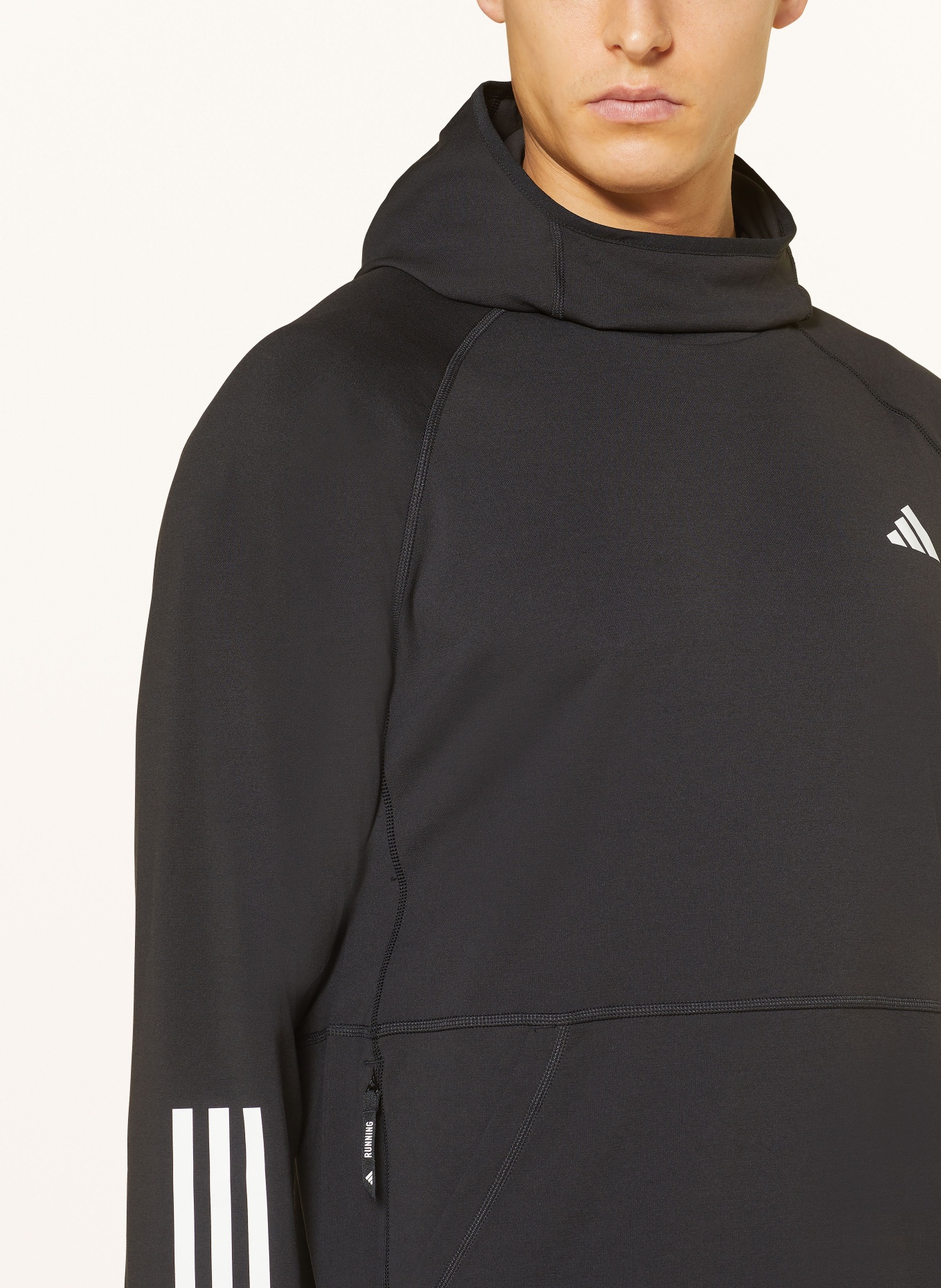 adidas Hoodie OWN THE RUN, Color: BLACK (Image 5)