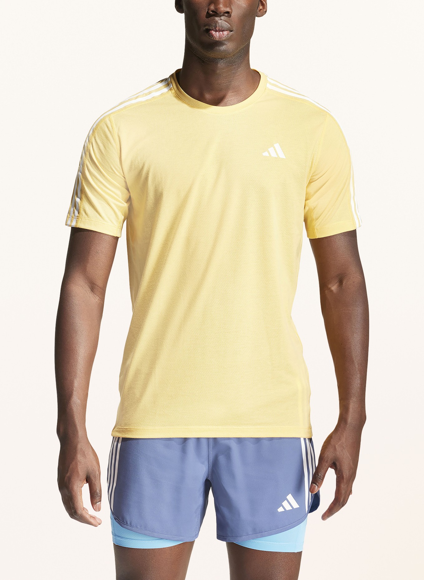 adidas Running shirt OWN THE RUN, Color: YELLOW (Image 2)