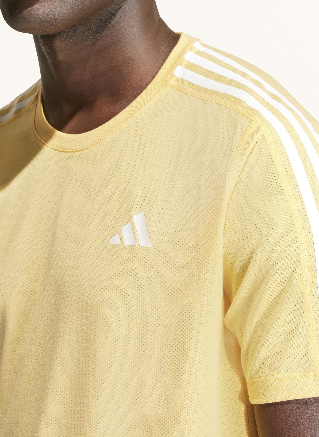 adidas Koszulka do biegania OWN THE RUN, Kolor: ŻÓŁTY (Obrazek 4)