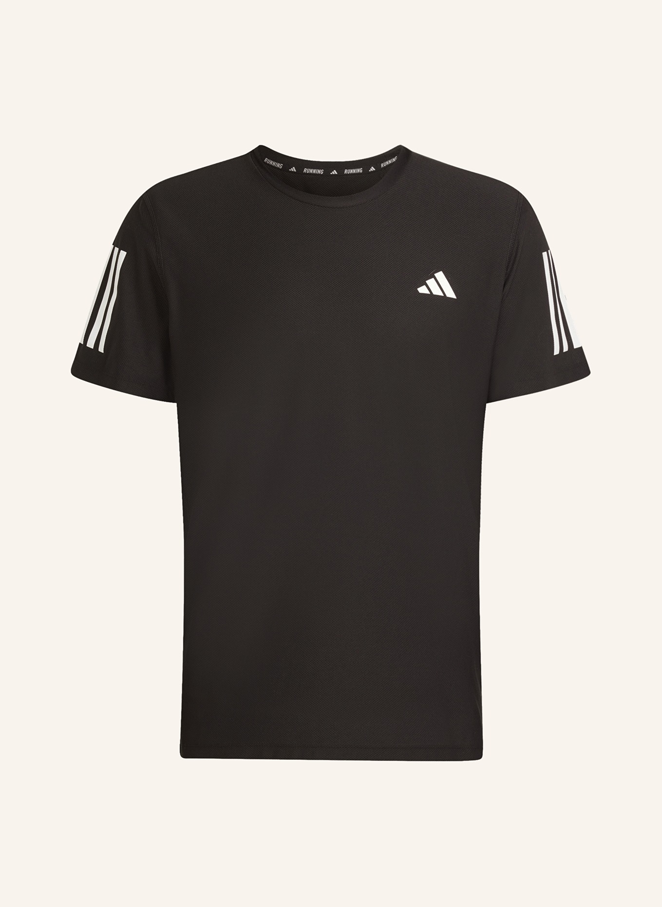 adidas Running shirt OWN THE RUN, Color: BLACK (Image 1)