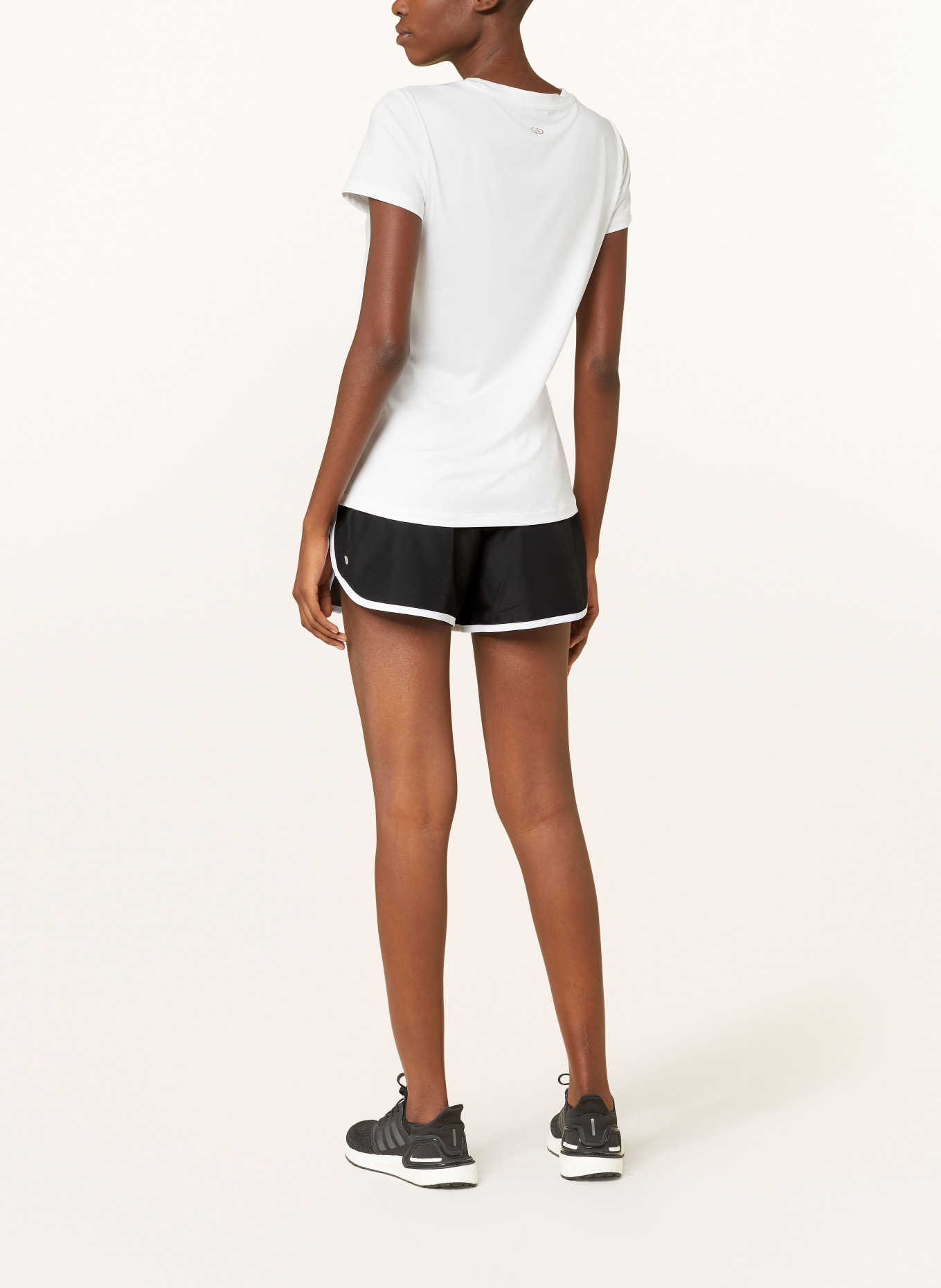 adidas 2-in-1 running shorts MARATHON 20, Color: BLACK/ WHITE (Image 3)