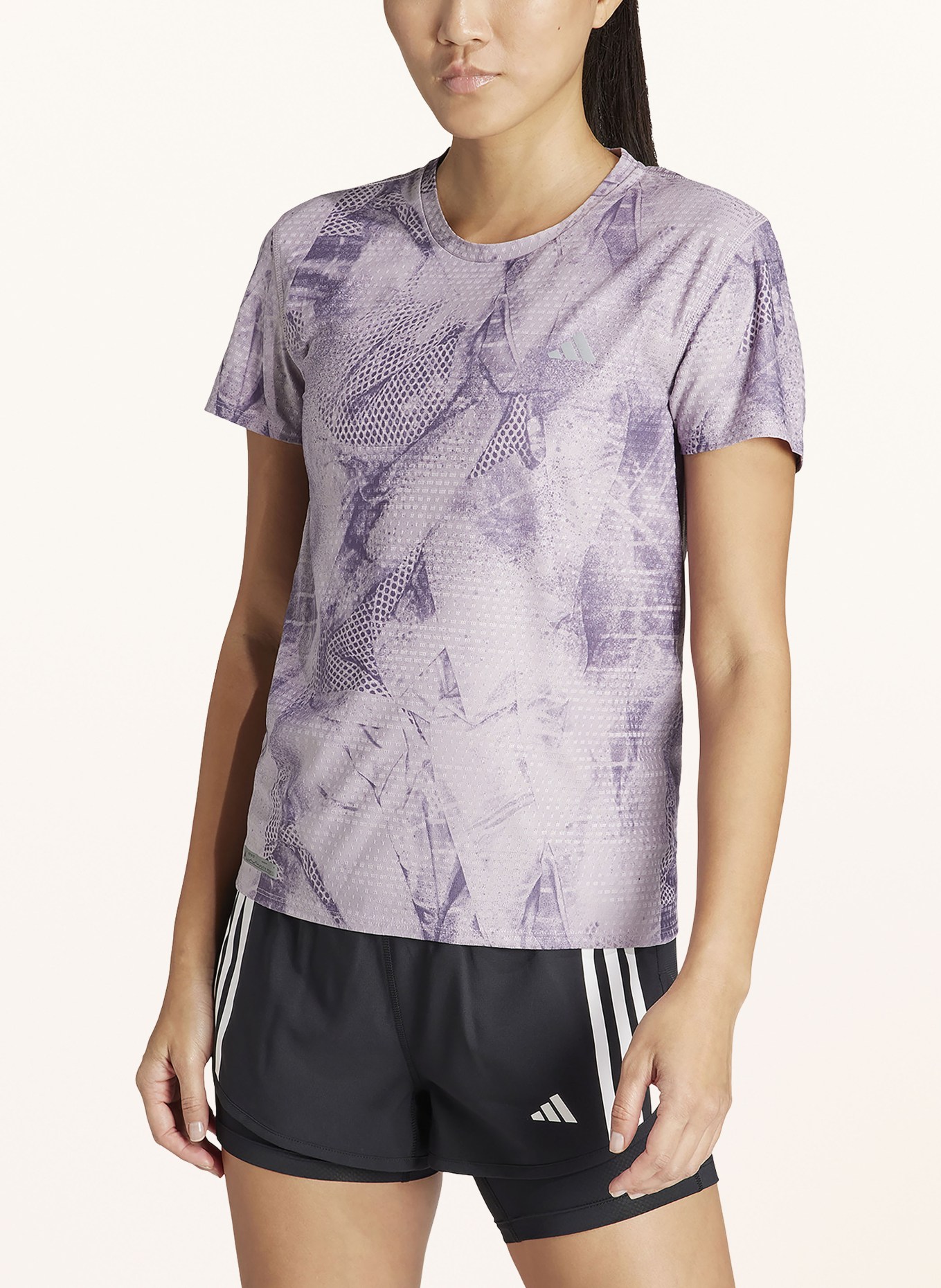 adidas Running shirt ULTIMATE, Color: PURPLE/ LIGHT PURPLE (Image 2)