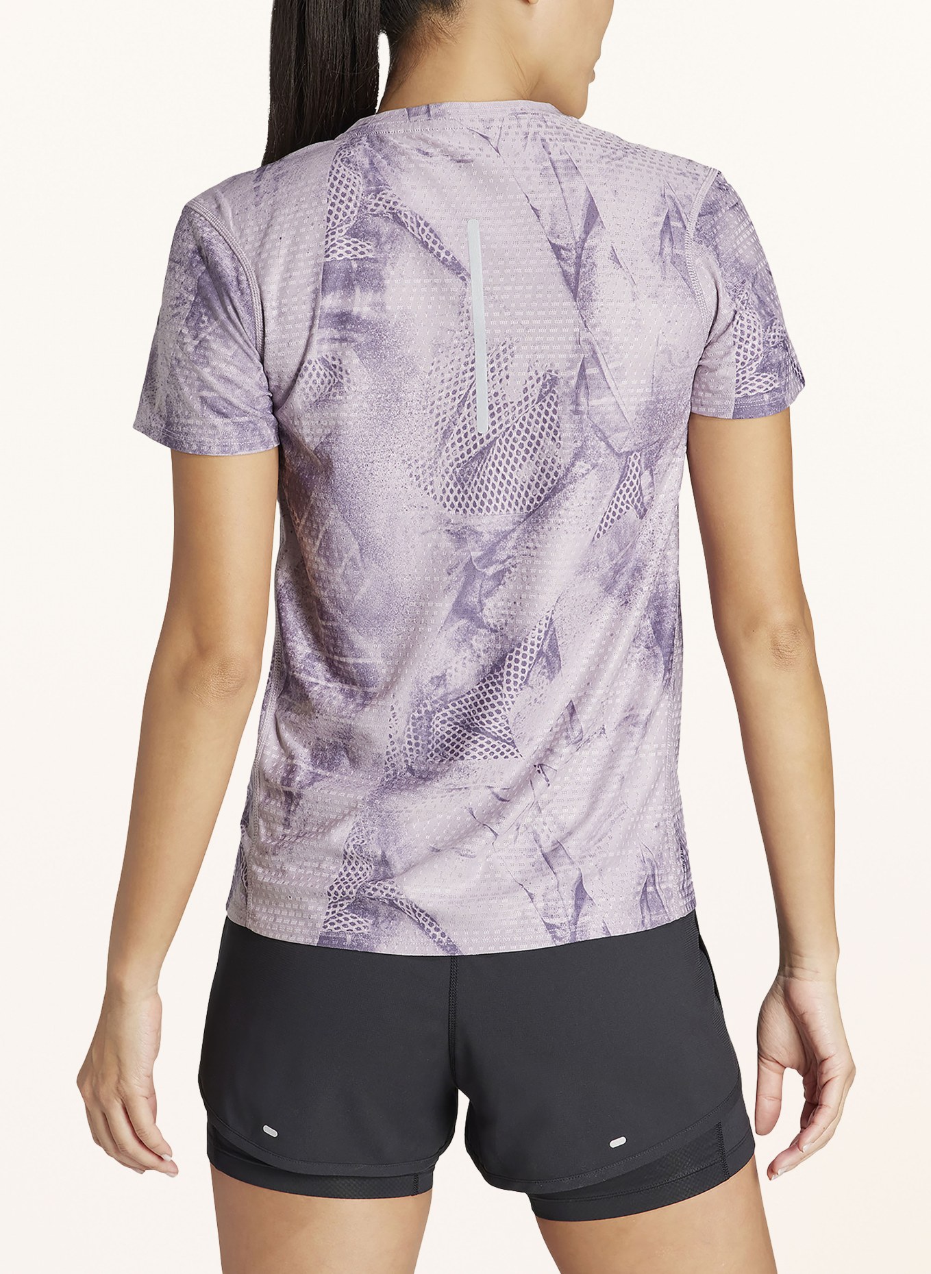 adidas Koszulka do biegania ULTIMATE, Kolor: LILA/ JASNOFIOLETOWY (Obrazek 3)