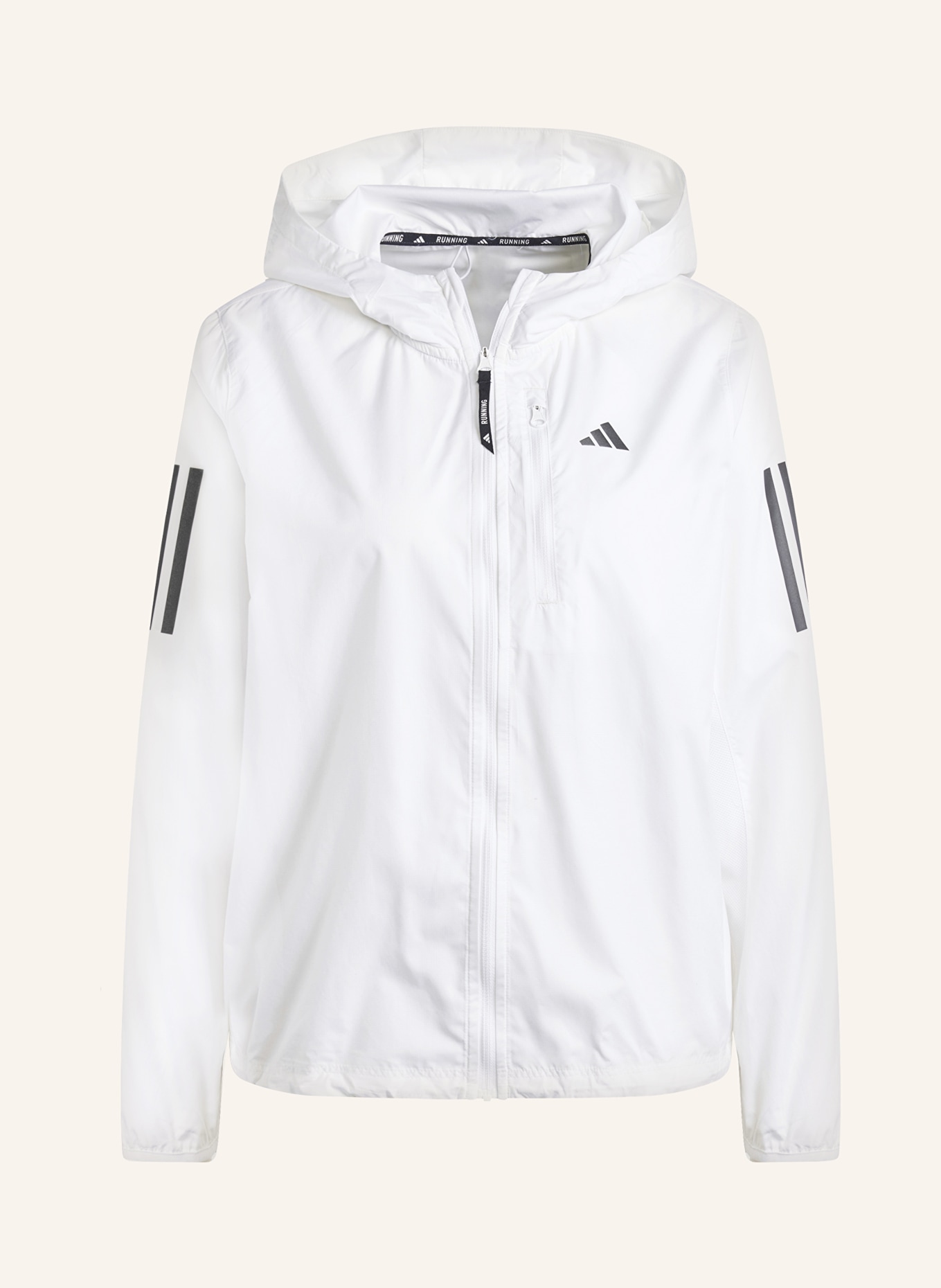 adidas Running jacket OWN THE RUN, Color: WHITE (Image 1)