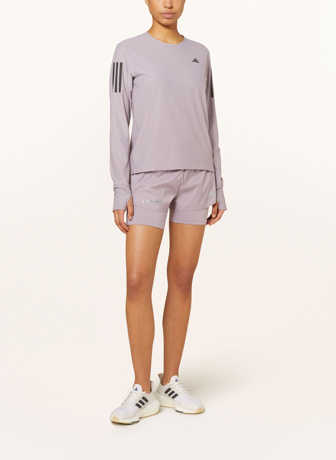 adidas Koszulka do biegania OWN THE RUN, Kolor: JASNOFIOLETOWY (Obrazek 2)