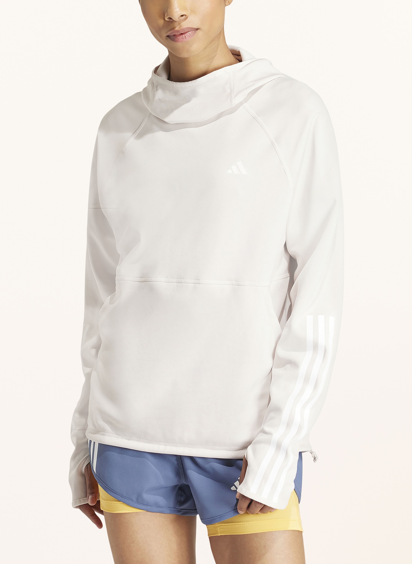adidas Hoodie OWN THE RUN, Color: NUDE (Image 2)