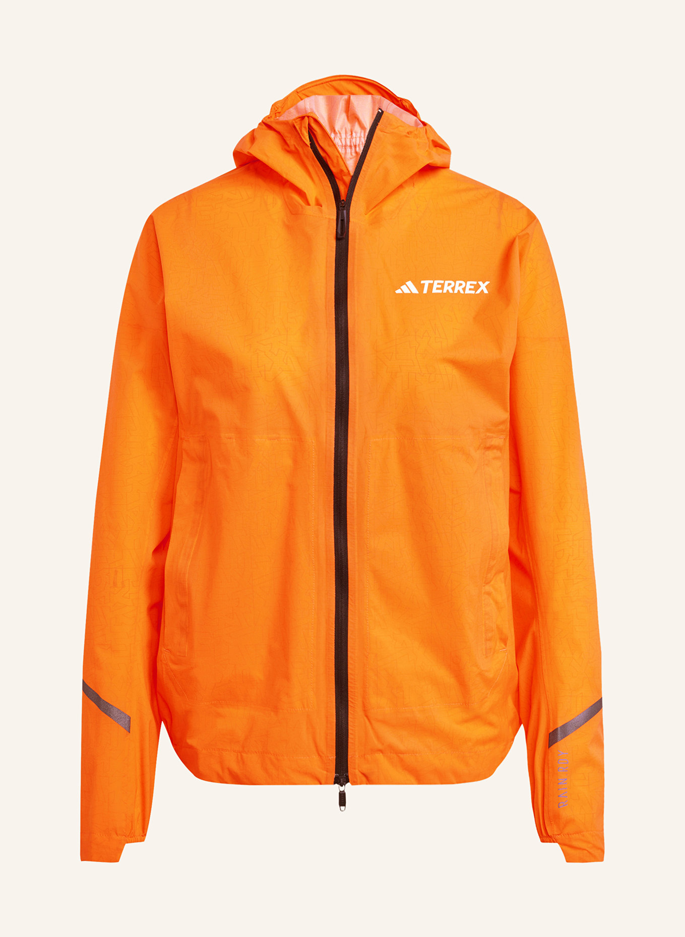 adidas Running jacket TERREX XPERIOR 2.5L LIGHT RAIN.RDY, Color: ORANGE (Image 1)