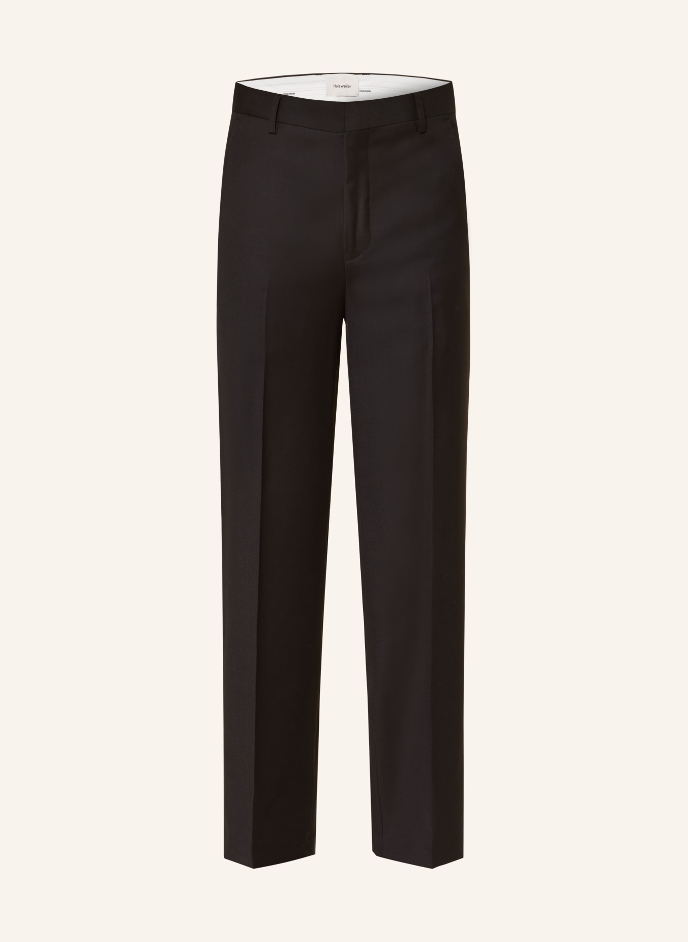 HOLZWEILER Oblekové kalhoty STANLEY Regular Fit, Barva: 1051  BLACK (Obrázek 1)