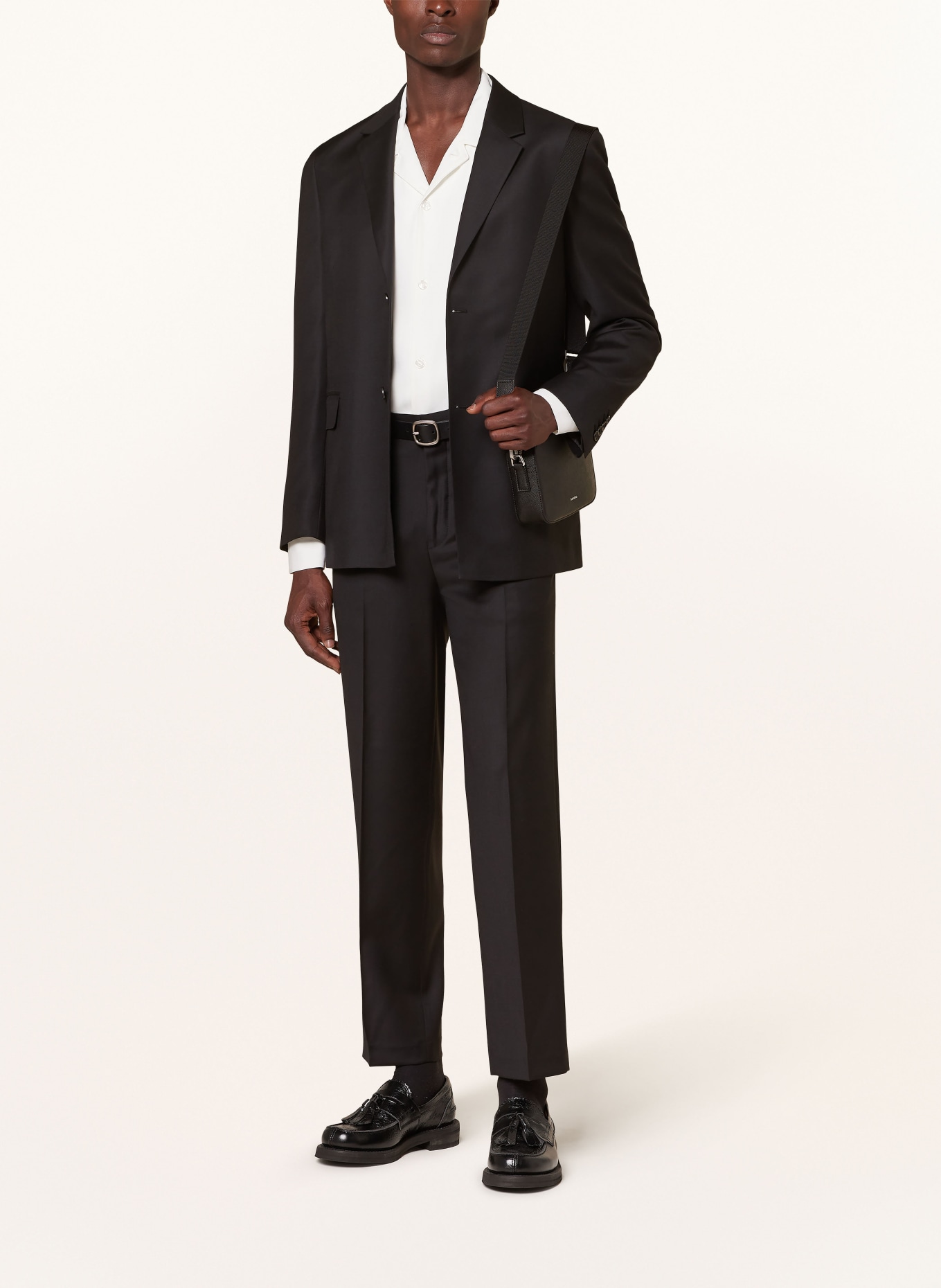 HOLZWEILER Spodnie garniturowe STANLEY regular fit, Kolor: 1051  BLACK (Obrazek 2)