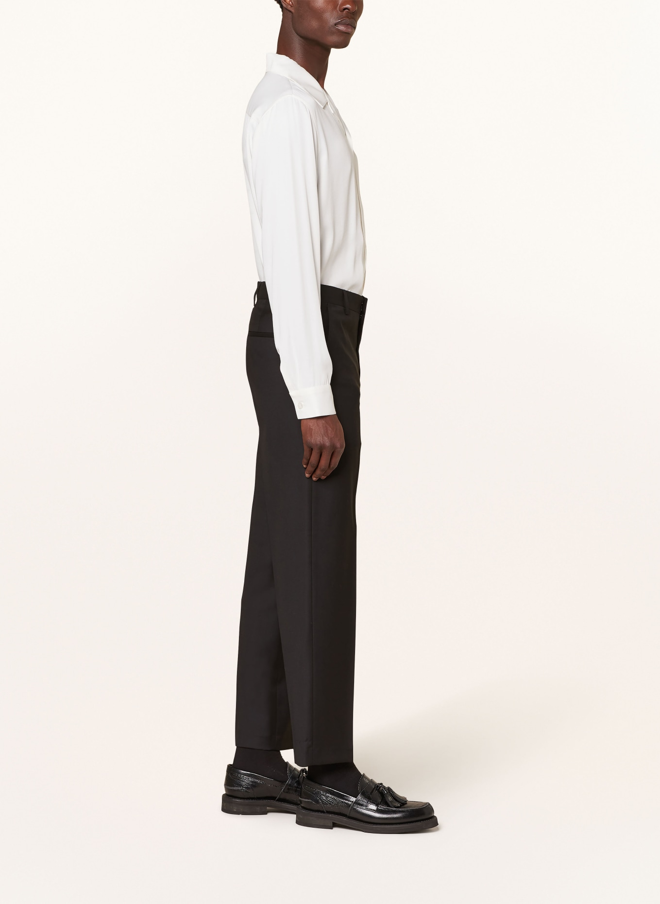 HOLZWEILER Oblekové kalhoty STANLEY Regular Fit, Barva: 1051  BLACK (Obrázek 5)