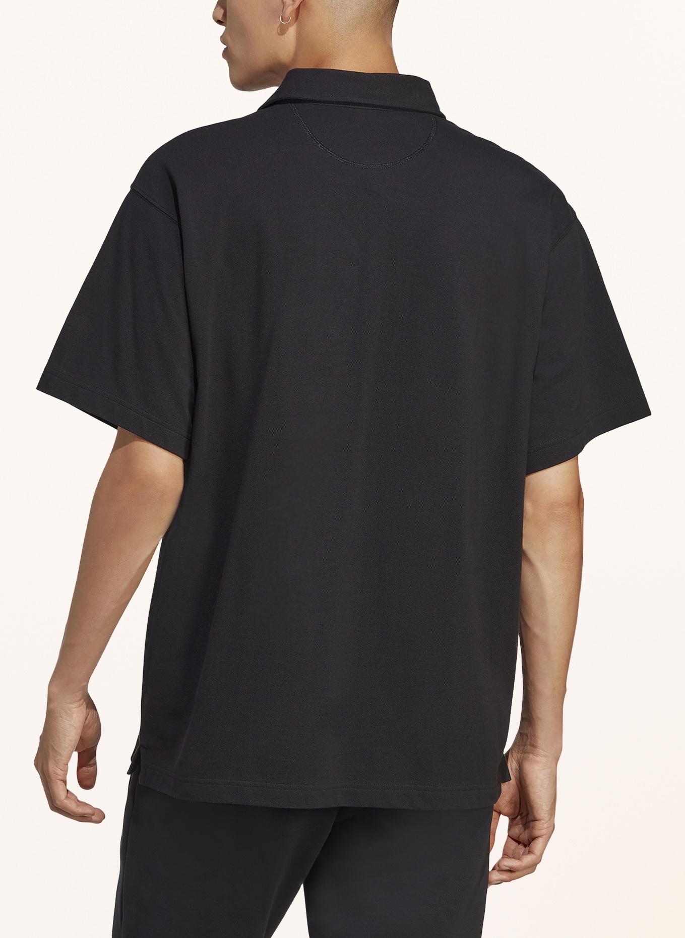 adidas Originals Piqué polo shirt, Color: BLACK (Image 3)