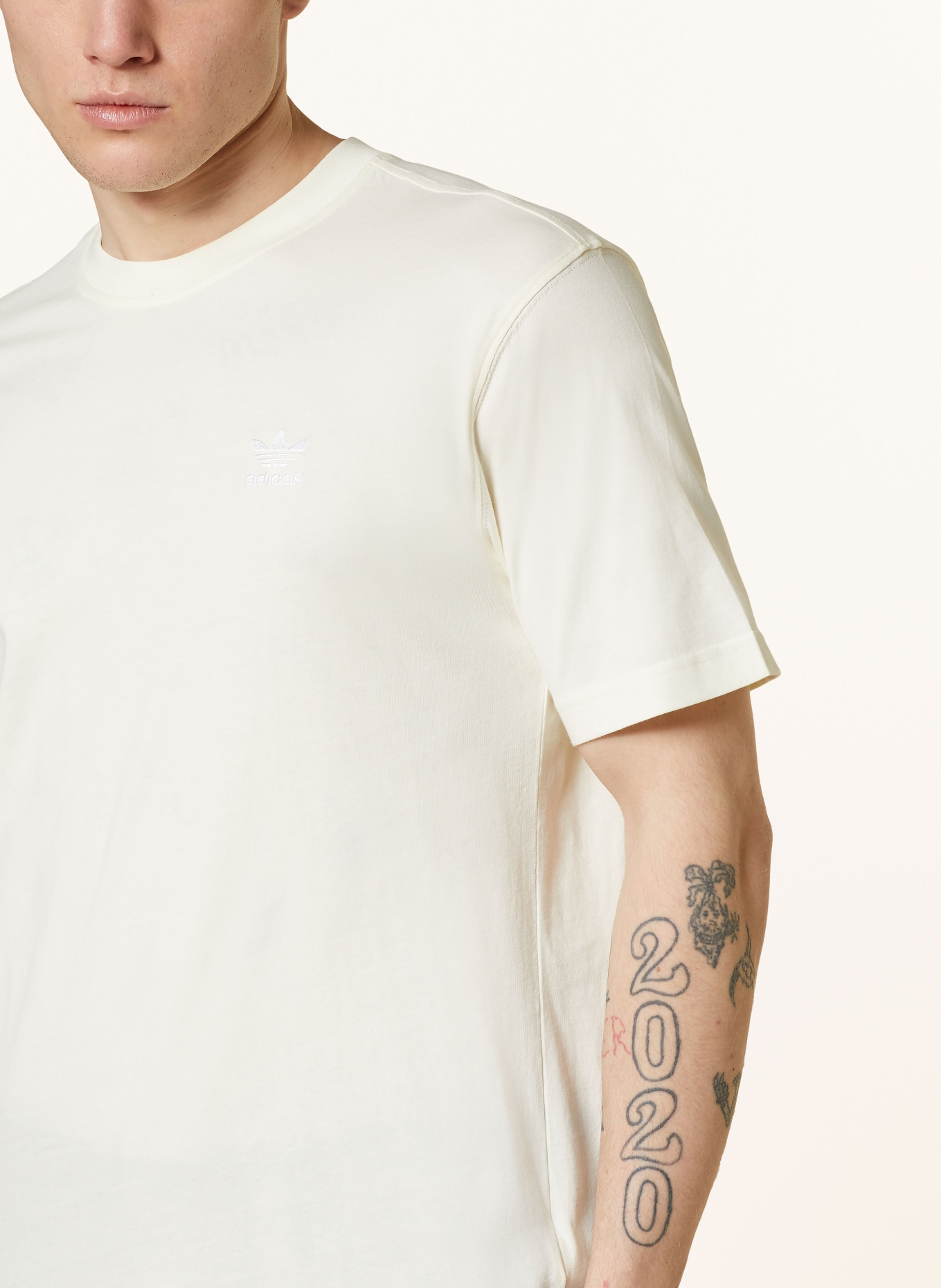 adidas Originals T-Shirt ESSENTIAL, Farbe: HELLGELB (Bild 4)