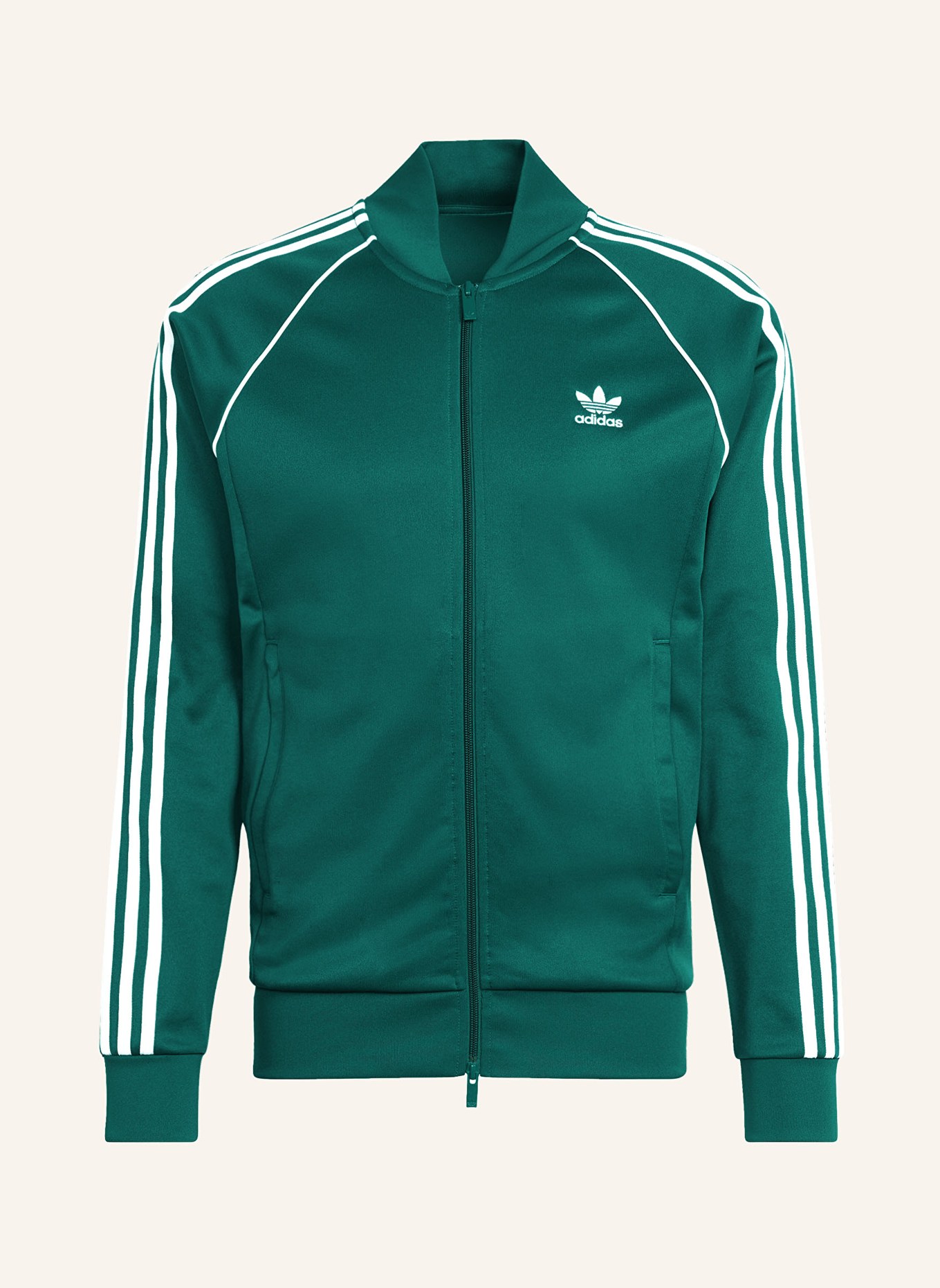 adidas Originals Training jacket ADICOLOR CLASSICS, Color: DARK GREEN (Image 1)