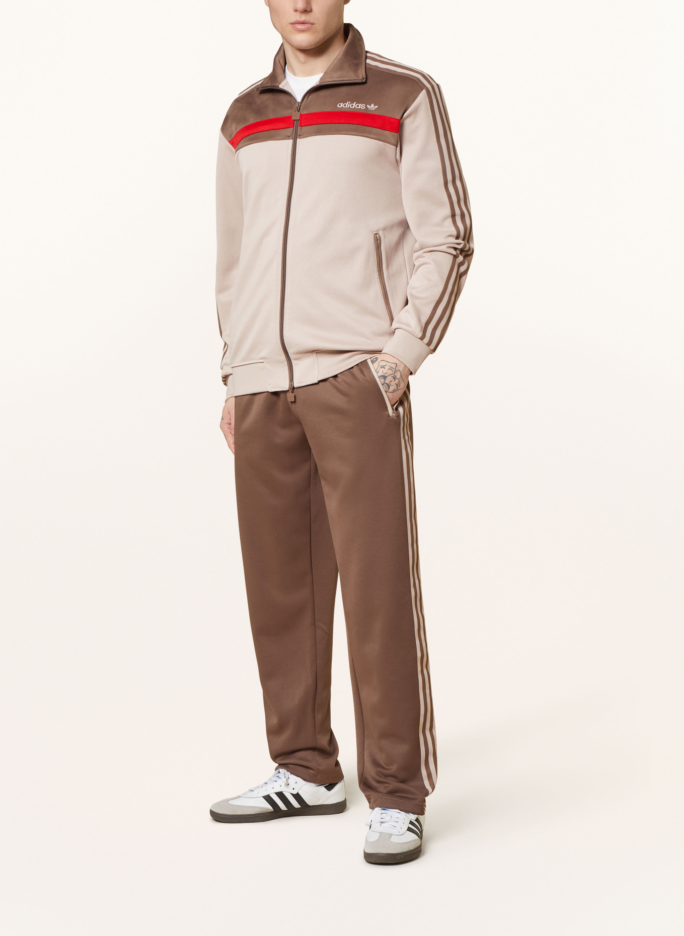adidas Originals Spodnie dresowe PREMIUM, Kolor: BRĄZOWY (Obrazek 2)
