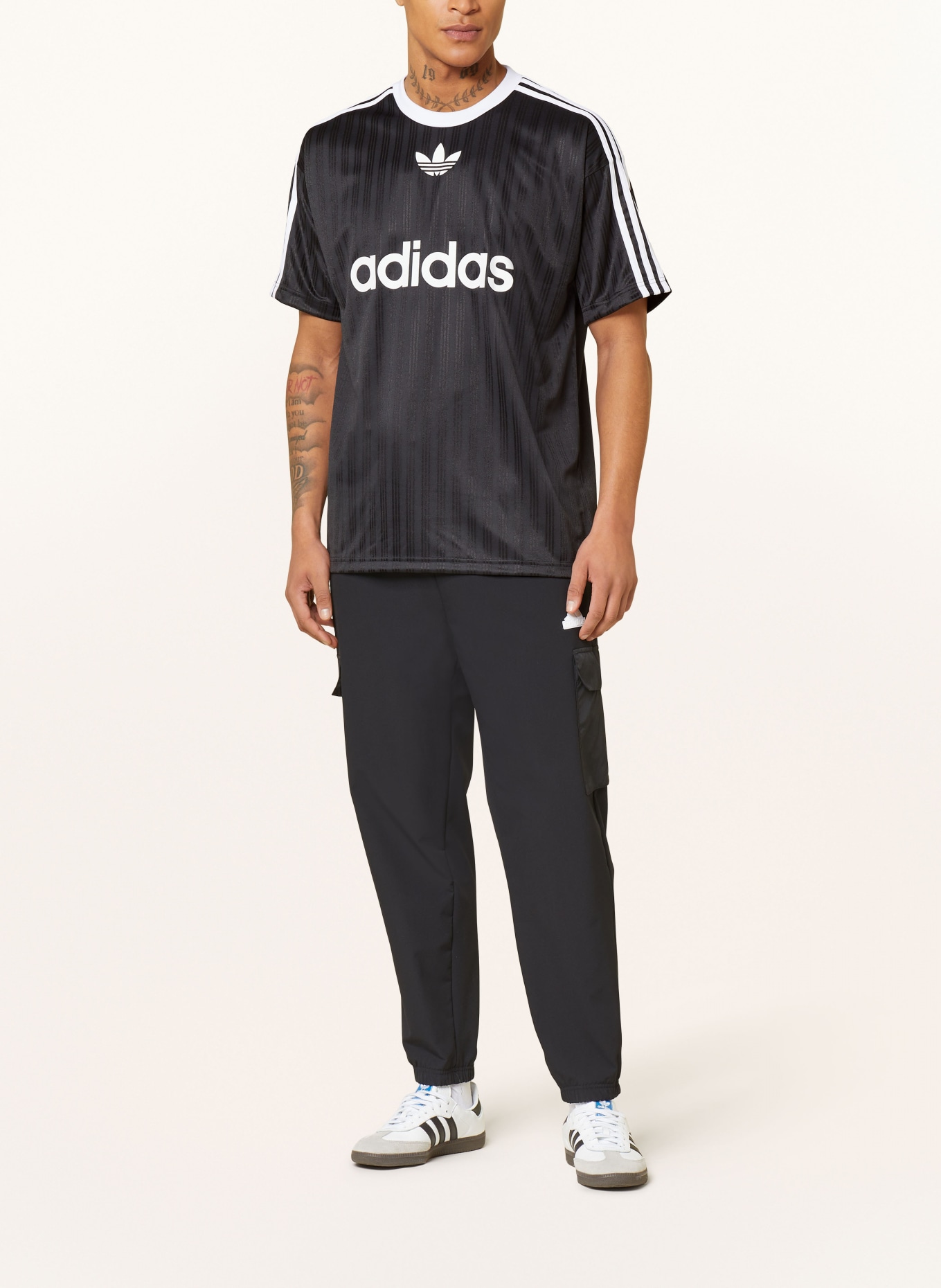 adidas Originals T-shirt ADICOLOR, Color: BLACK/ WHITE (Image 2)