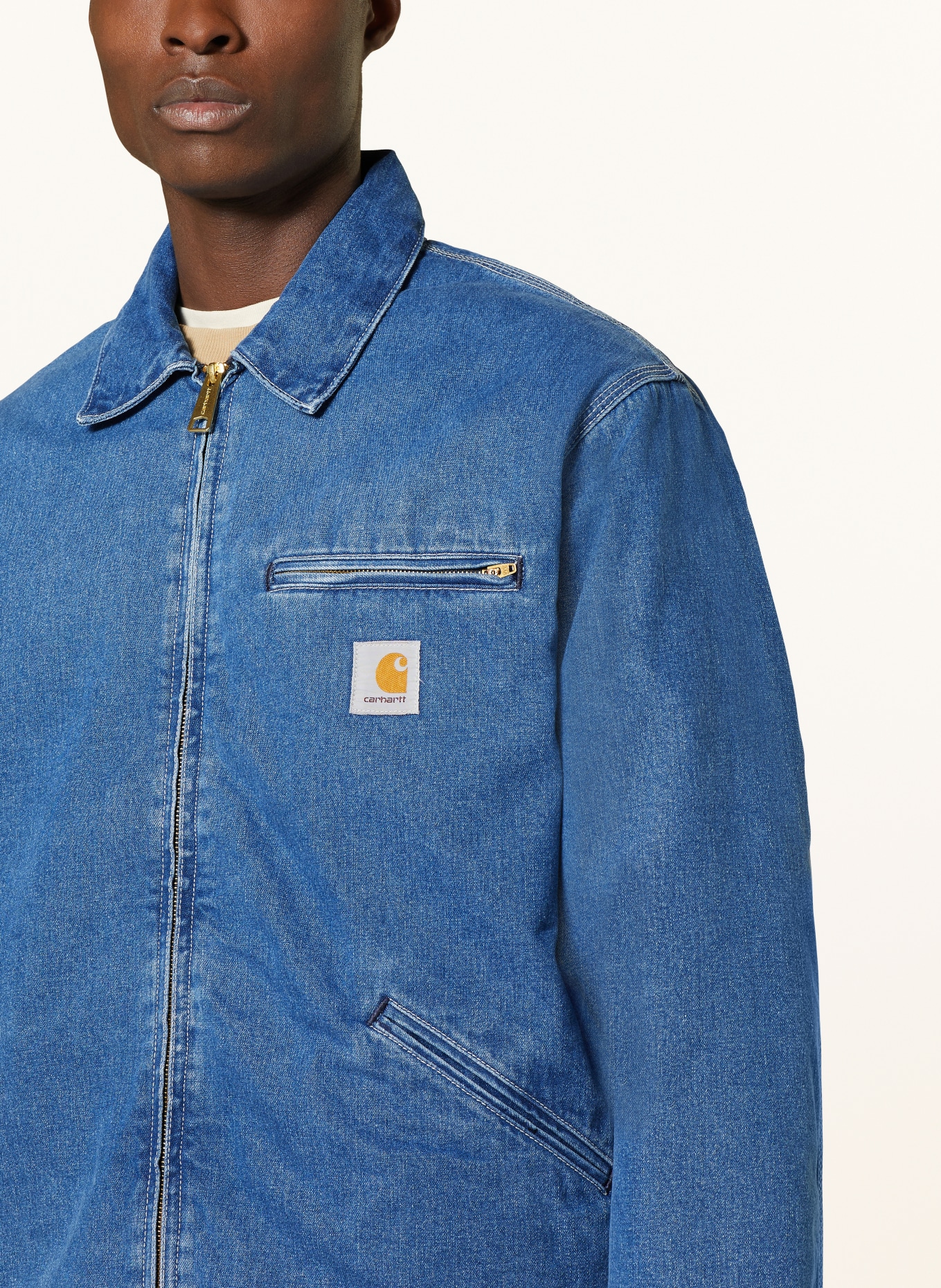 carhartt WIP Denim jacket, Color: 0106 Blue stone washed (Image 4)